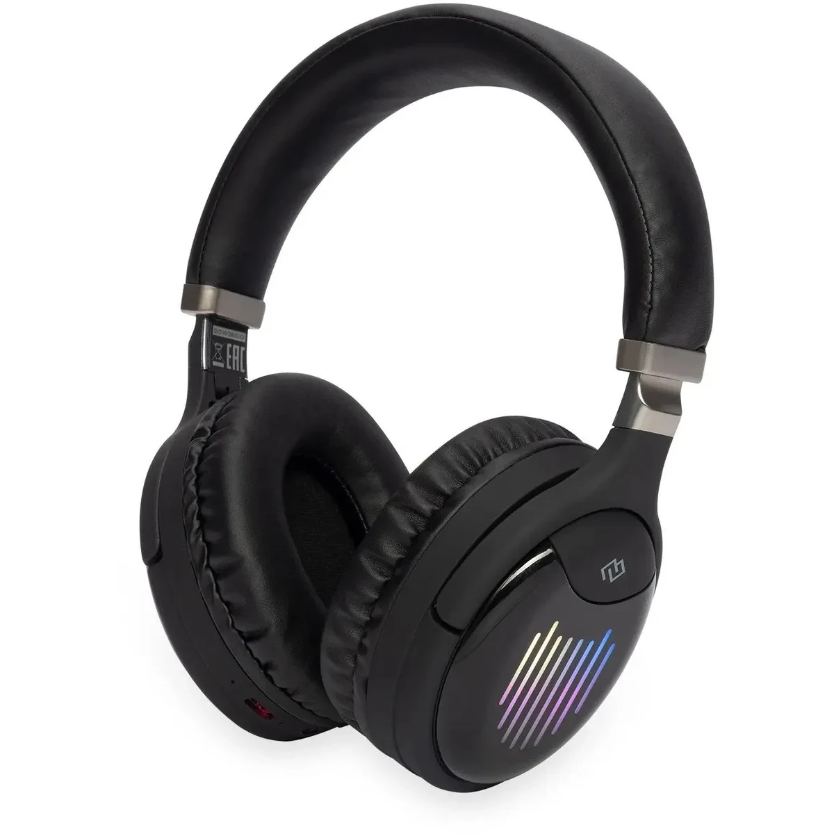 Гарнитура накладные Digma BT-16 черный беспроводные bluetooth оголовье