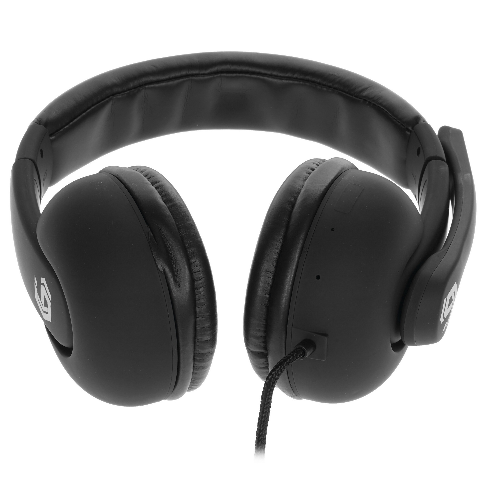 Гарнитура игровая Gembird MHS-G220   черный  soft touch  регулировка громкости  кабель 2м
