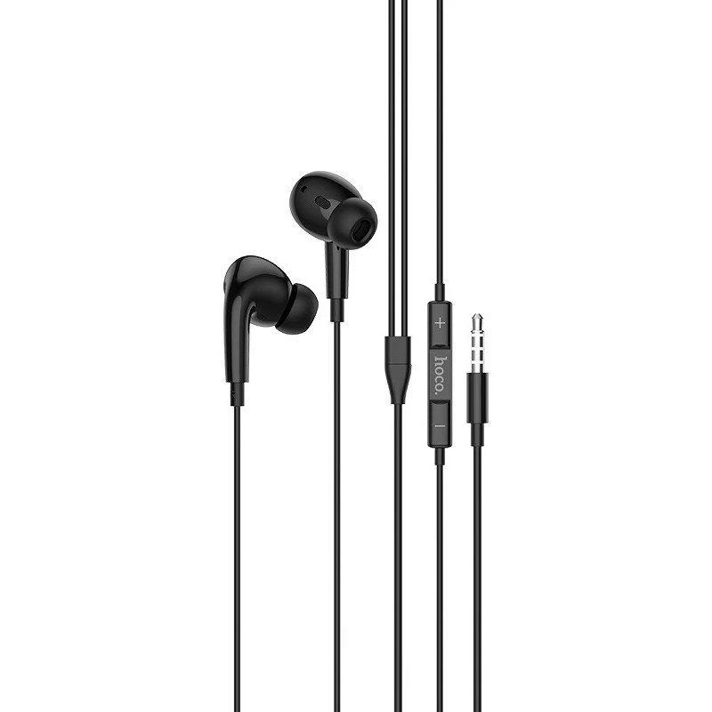 Наушники внутриканальные Hoco M1 Pro черный 1.2м проводные в ушной раковине