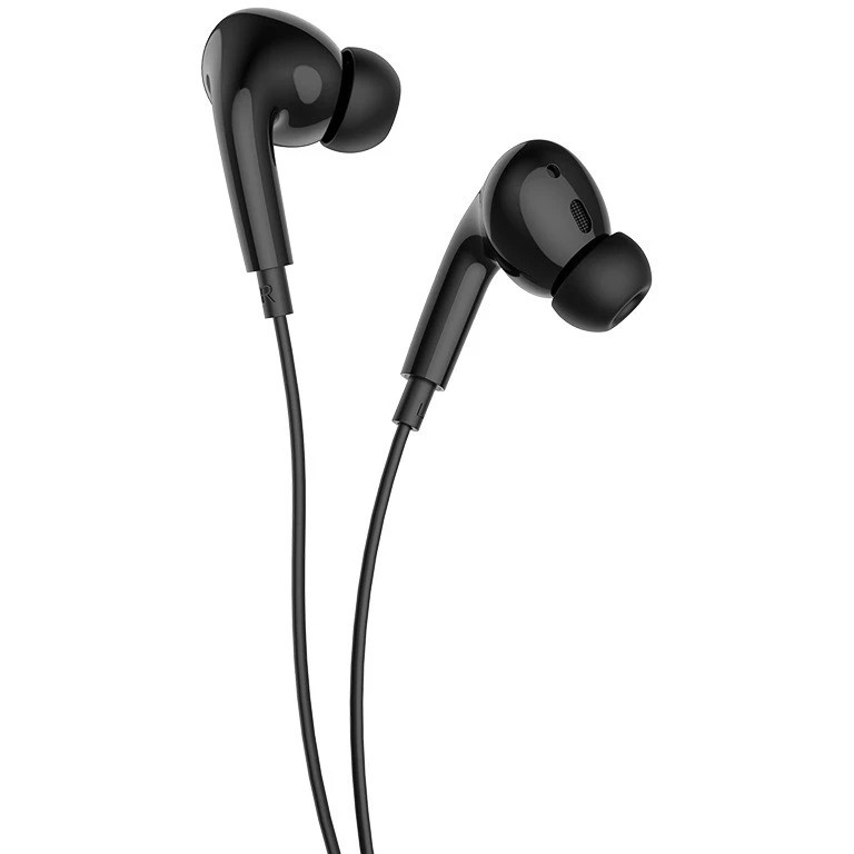 Наушники внутриканальные Hoco M1 Pro черный 1.2м проводные в ушной раковине