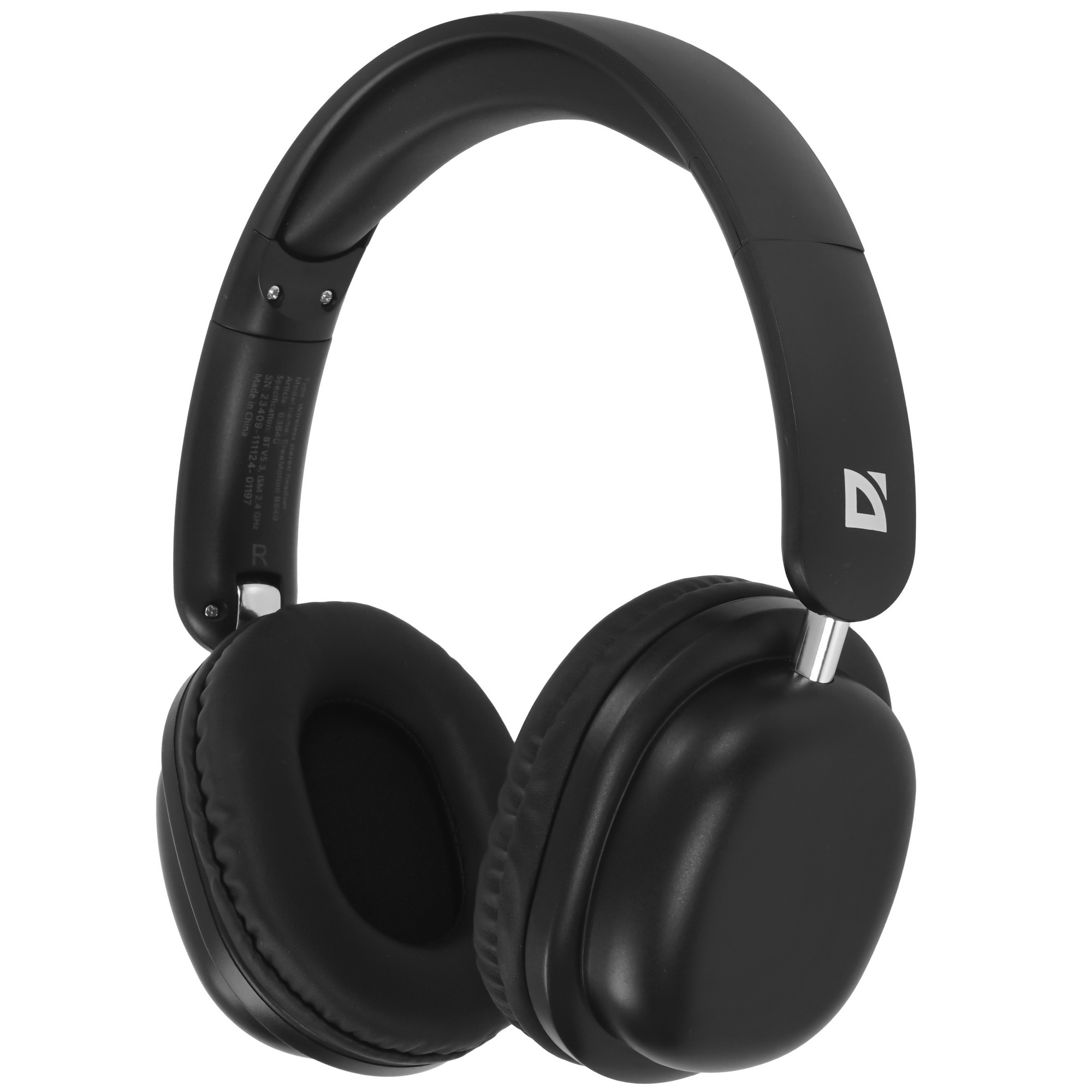 Беспроводная гарнитура Defender FreeMotion B640 (черный, микрофон, Bluetooth) (63640)