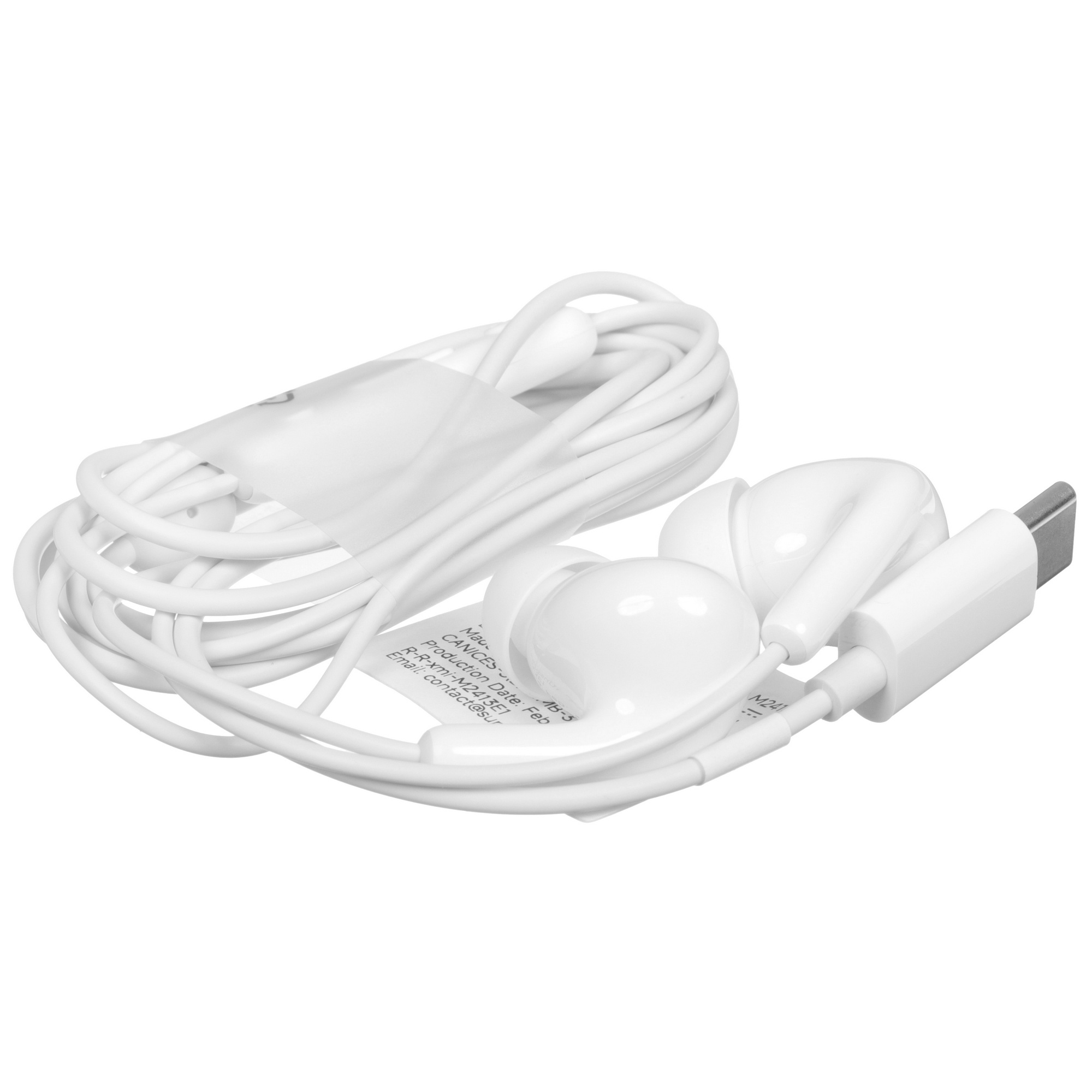 Наушники Xiaomi Type-C Earphones белый M2413E1