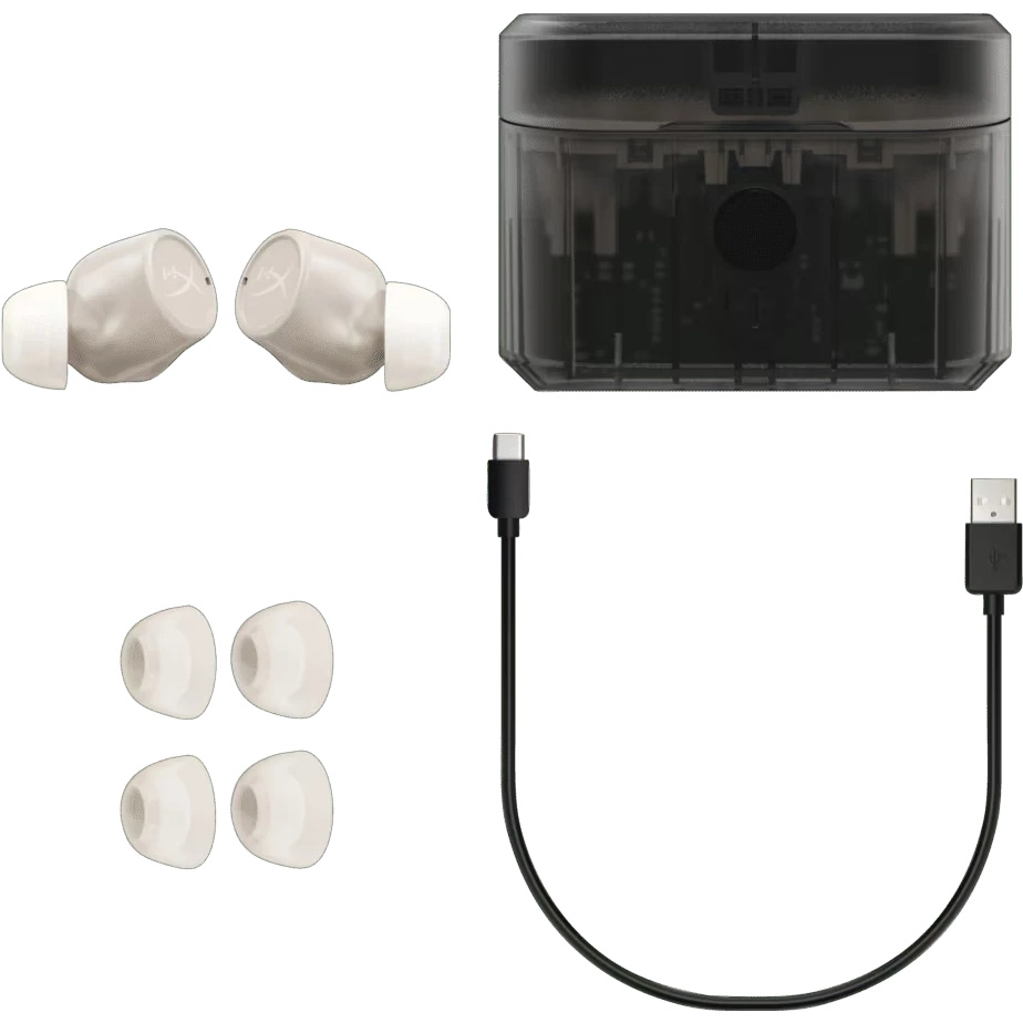 Наушники беспроводные  HyperX Cirro Buds Pro Tan