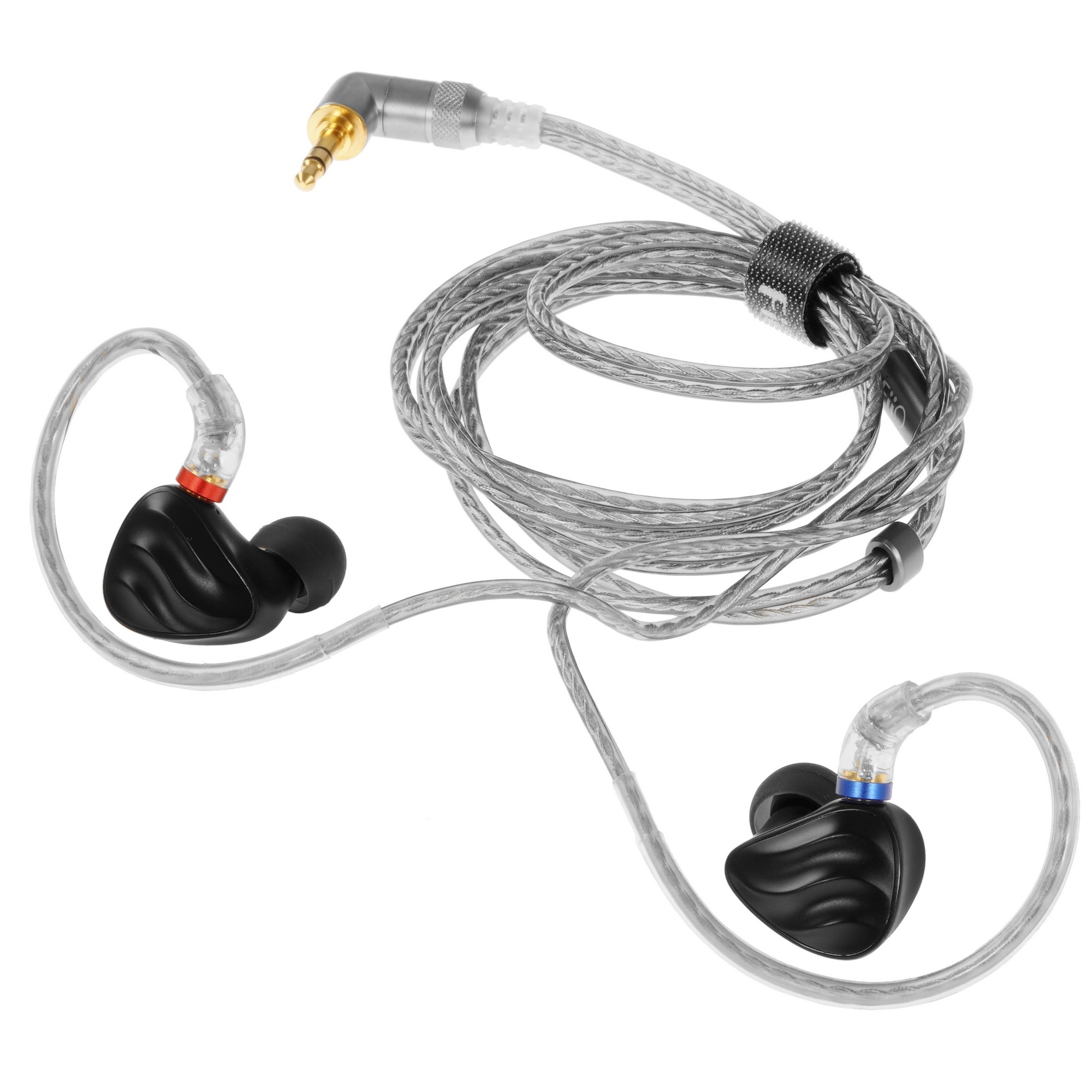 Наушники внутриканальные Fiio FH3 1.2м черный проводные в ушной раковине