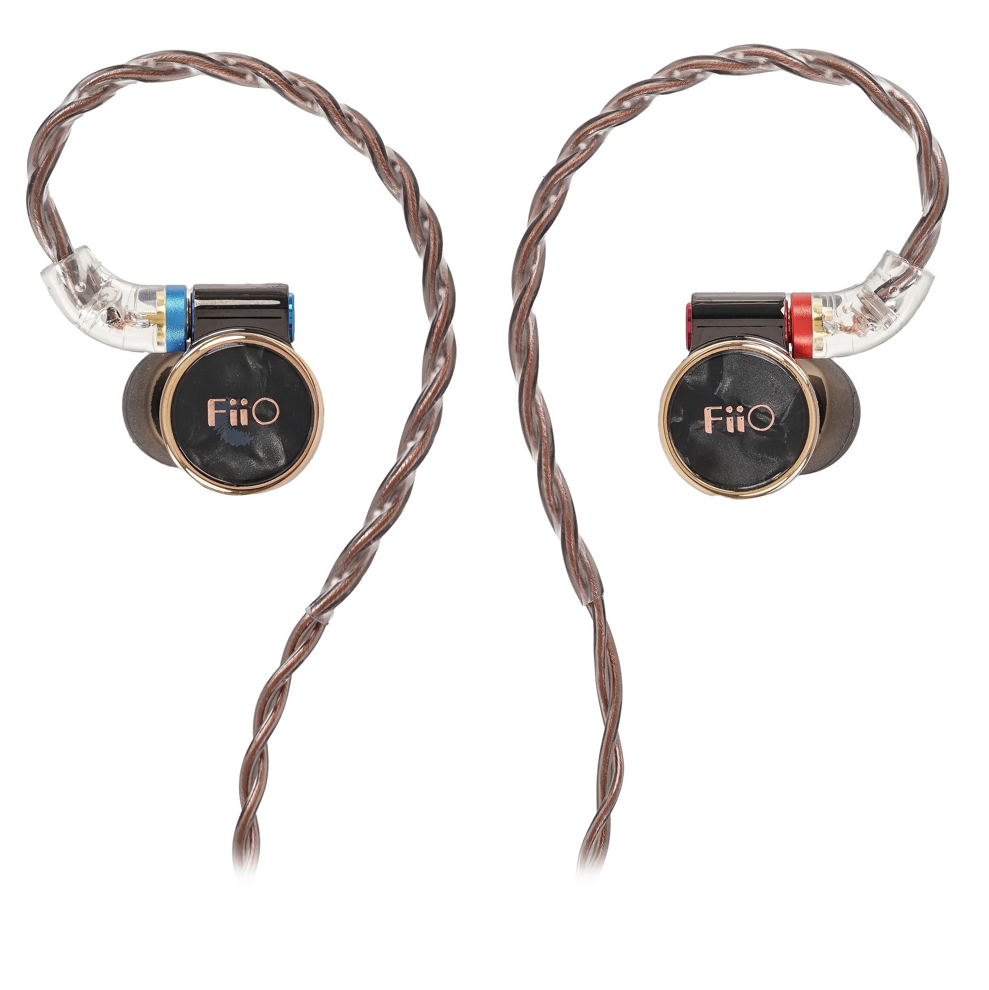Наушники вкладыши Fiio FD3 1.2м черный/медный проводные в ушной раковине
