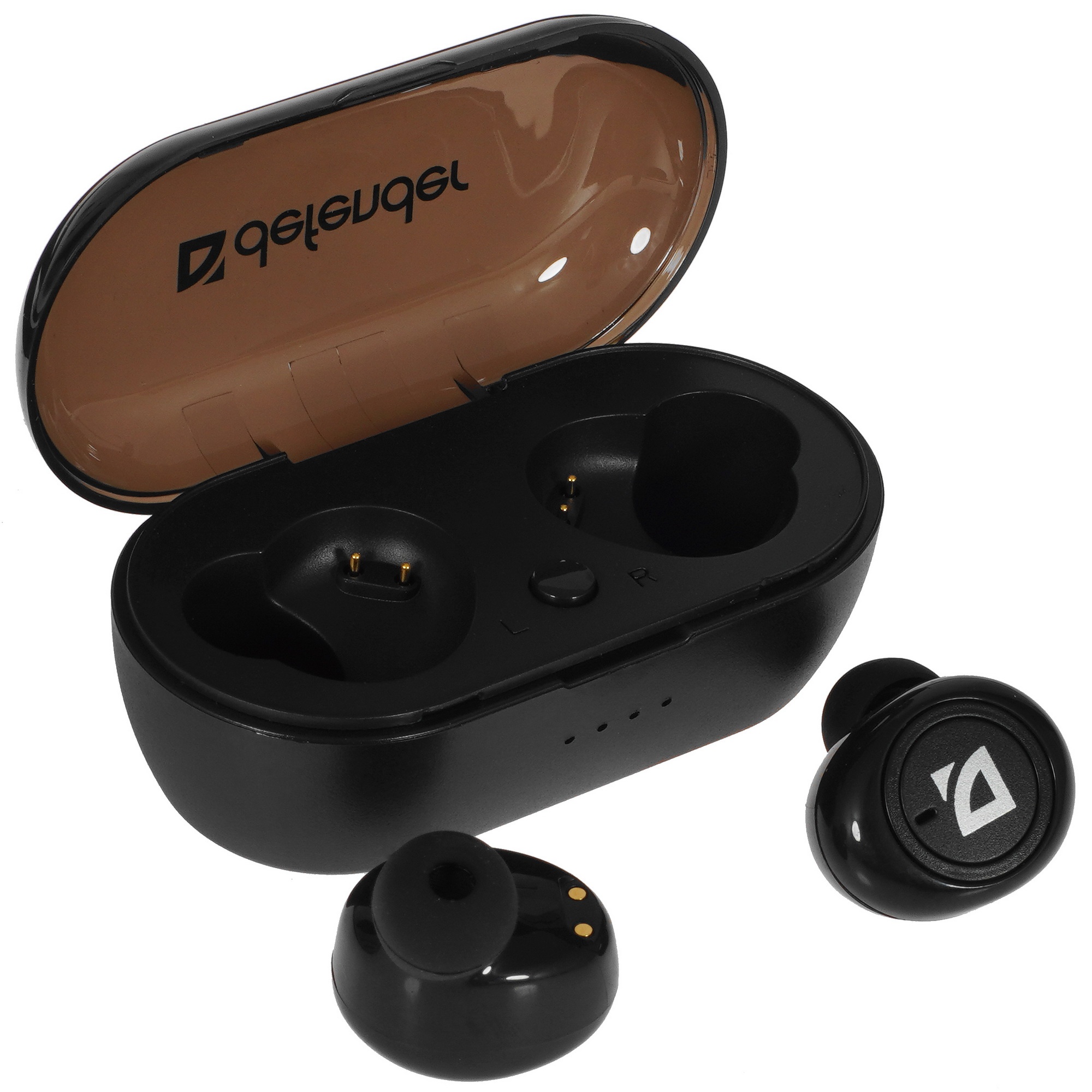Гарнитура Defender TWINS 638 черный