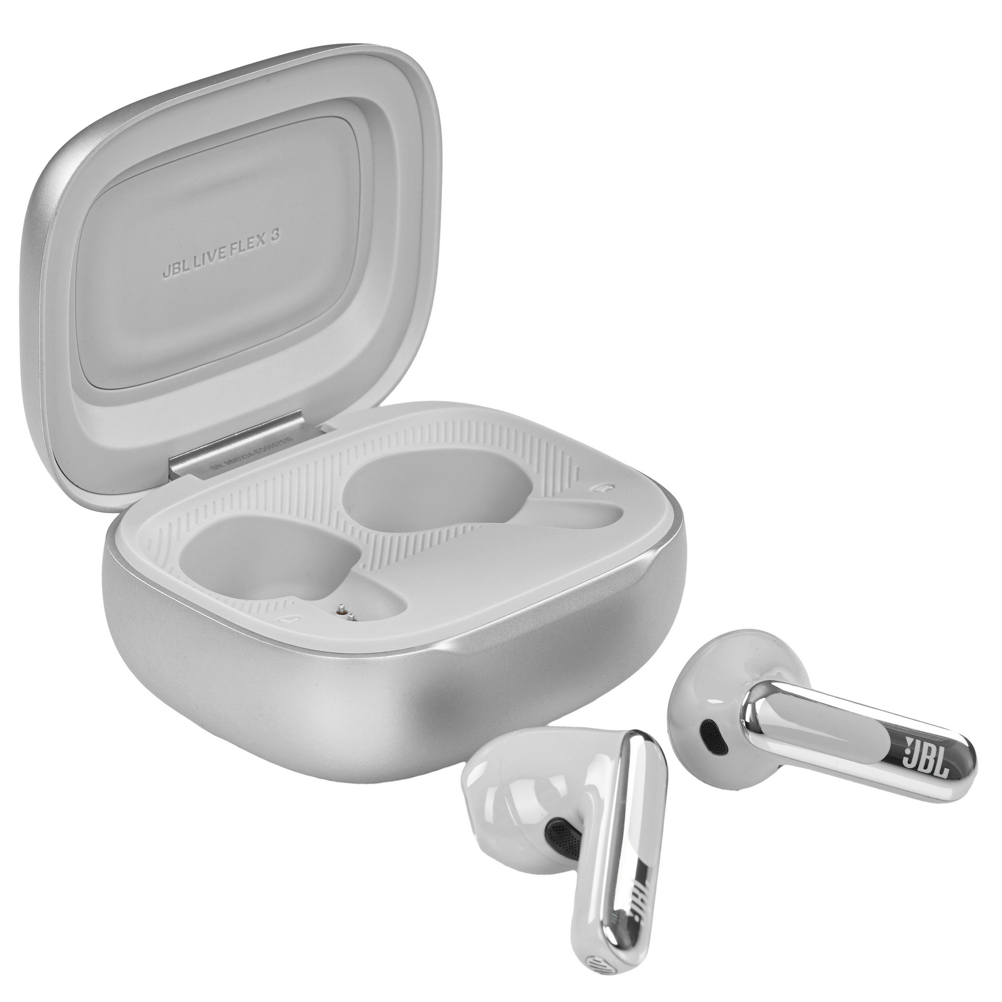 Наушники JBL LIVE FLEX 3 серебряный
