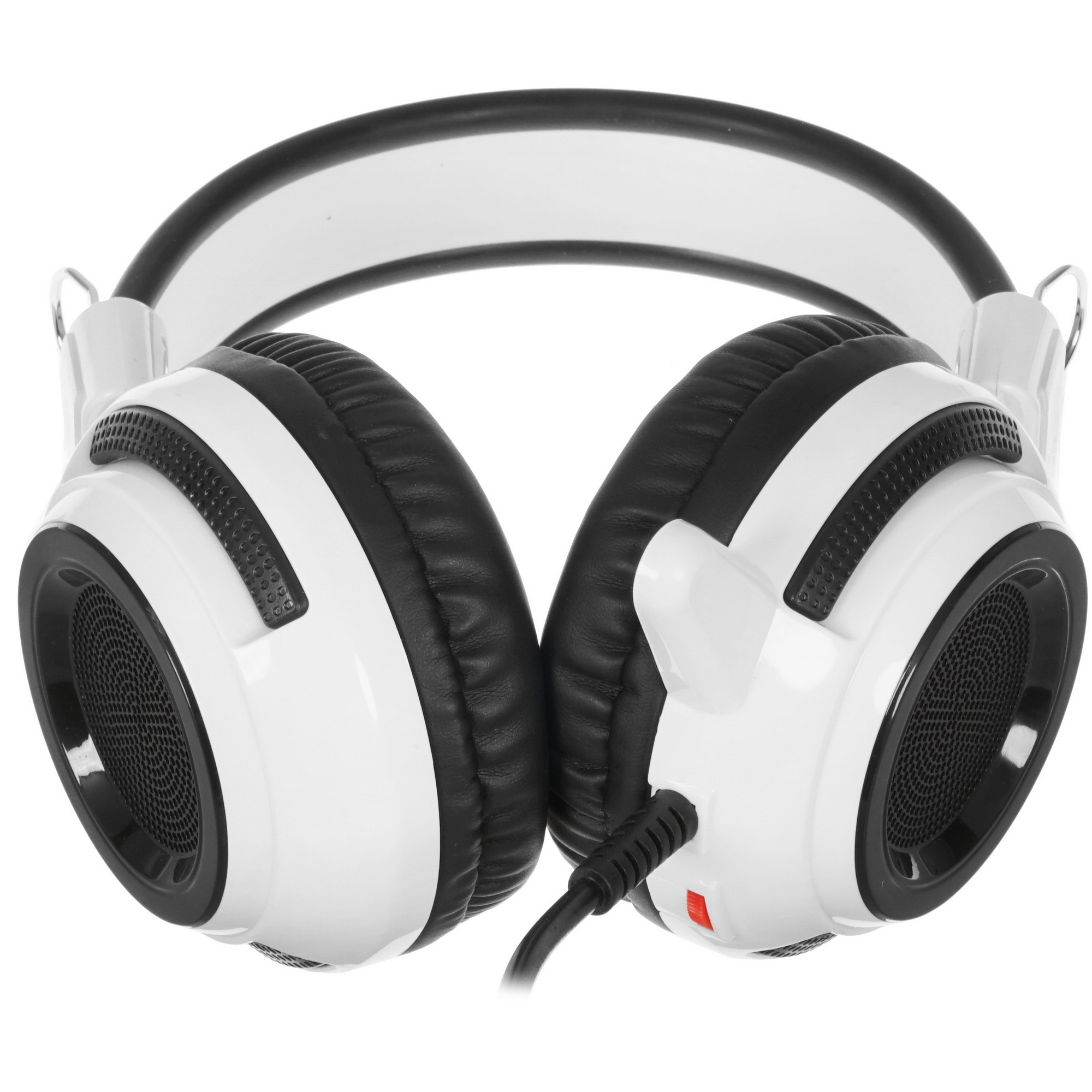 Наушники с микрофоном Oklick HS-G300 белый/черный 2.5м мониторы