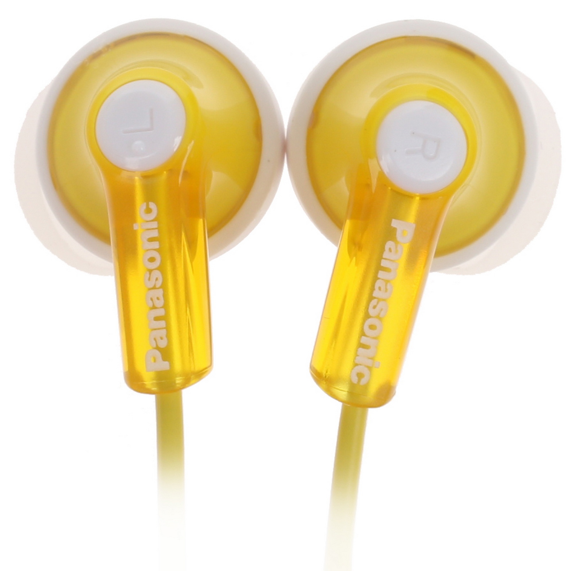 Наушники Panasonic RP-HJE118GUY желтый 1.1м