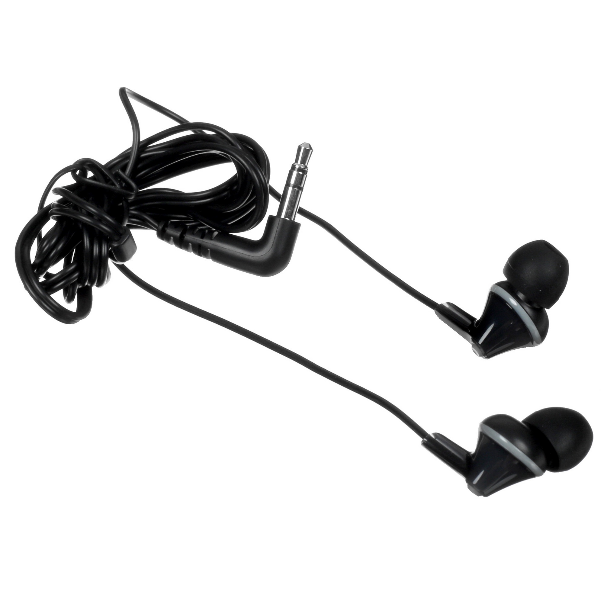 Наушники вкладыши Panasonic RP-HJE125E-K 1.1м черный проводные (в ушной раковине)