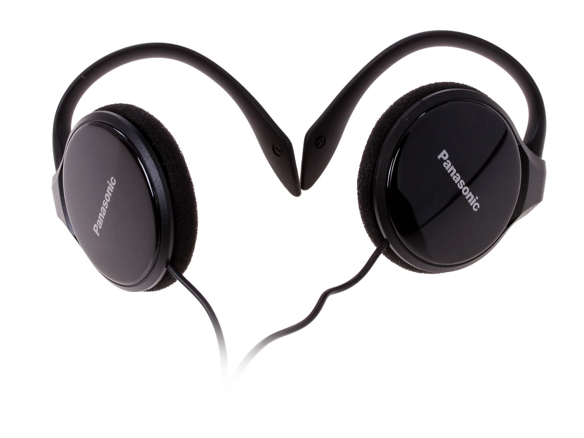 Наушники накладные Panasonic RP-HS46E-K 1.1м черный проводные (крепление за ухом)