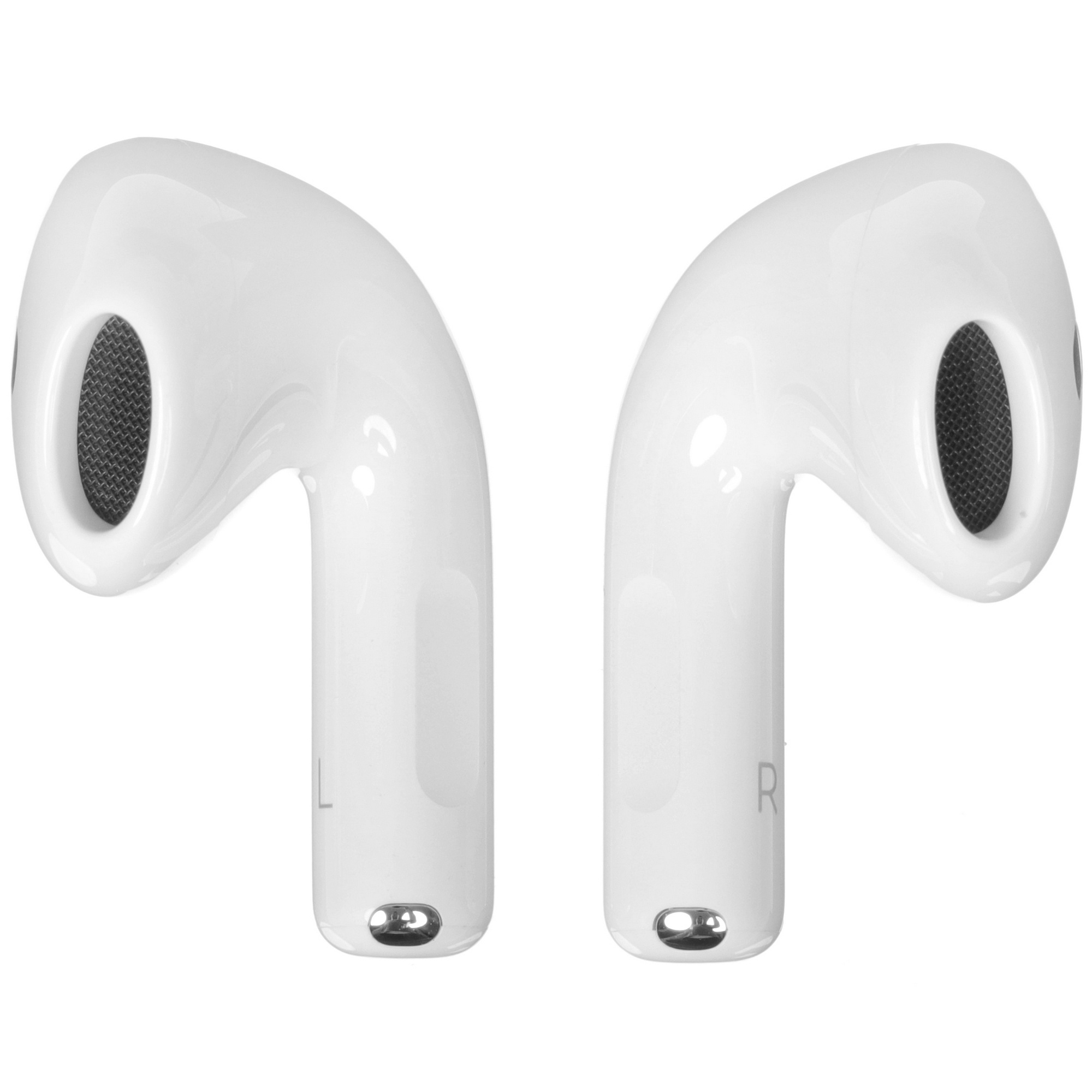 Гарнитура вкладыши Apple A3050,A3053,A3058 AirPods 4 белый (MXP63LL/A)