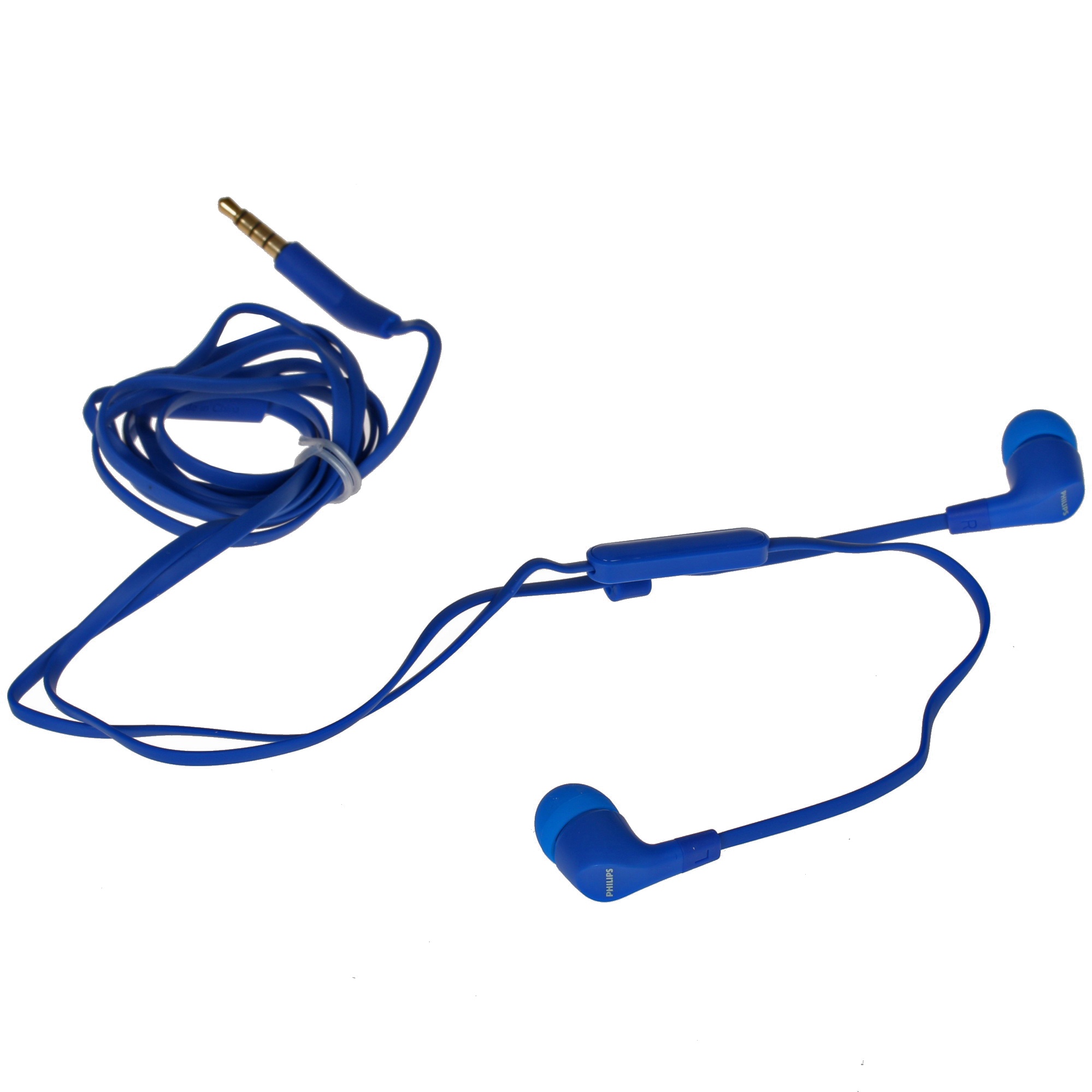 Гарнитура проводная вакуумная  Philips TAE1105BL/00 синий