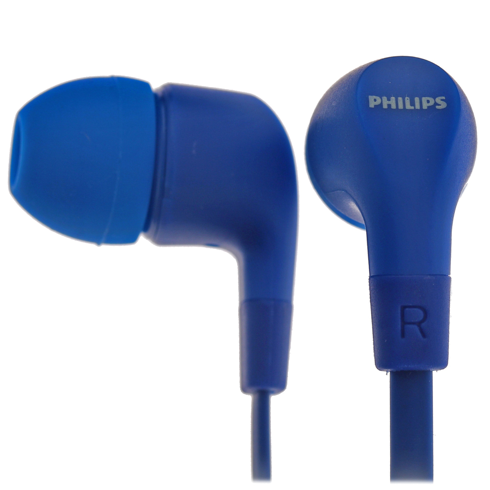 Гарнитура проводная вакуумная  Philips TAE1105BL/00 синий