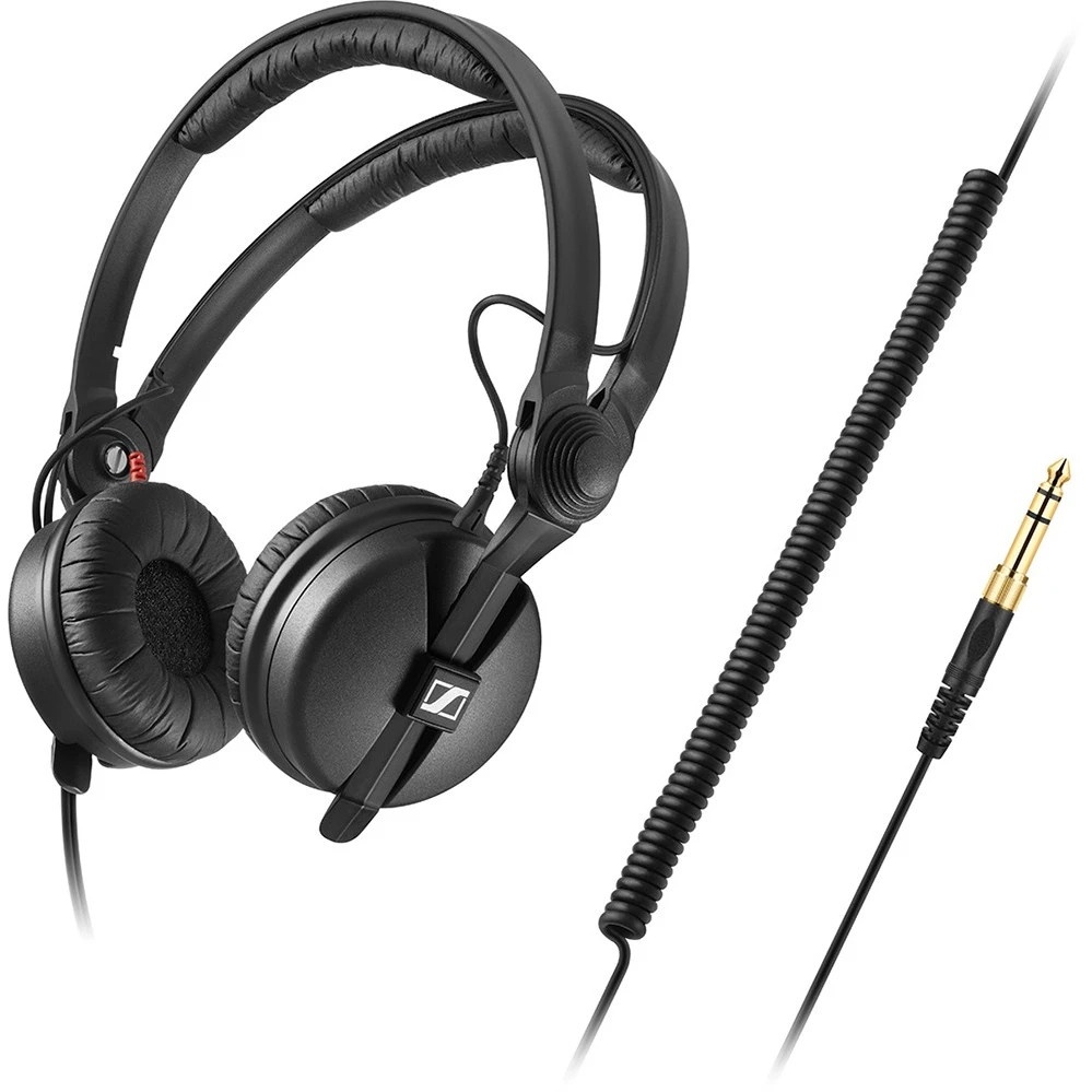 Наушники Sennheiser 506908/ накладные закрытые 16-22000Гц 1,5м отсоединяемый кабель+3м витой, 3.5мм/