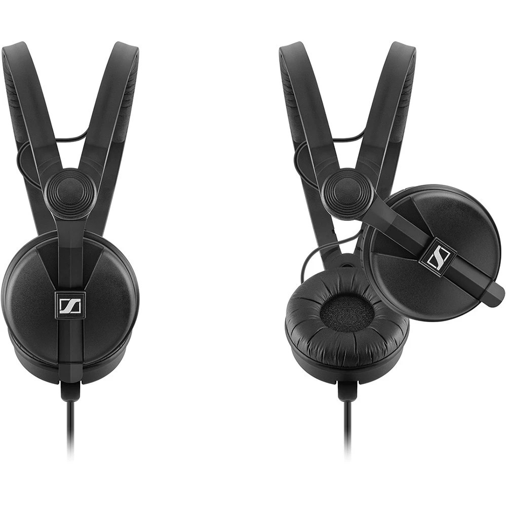 Наушники Sennheiser 506908/ накладные закрытые 16-22000Гц 1,5м отсоединяемый кабель+3м витой, 3.5мм/
