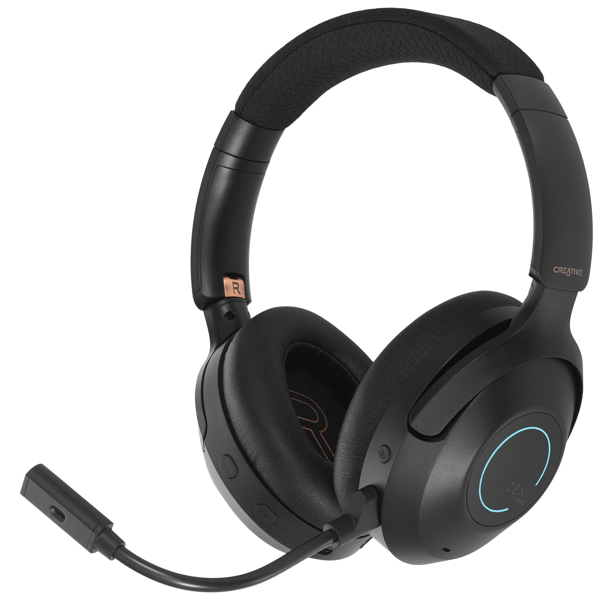 Гарнитура мониторные Creative Zen Hybrid Pro CLASSIC 1.2м черный беспроводные bluetooth оголовье