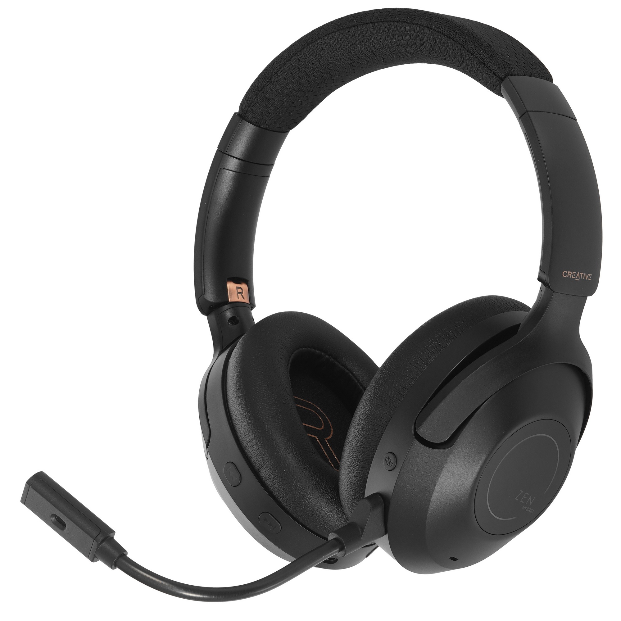 Гарнитура мониторные Creative Zen Hybrid Pro CLASSIC 1.2м черный беспроводные bluetooth оголовье