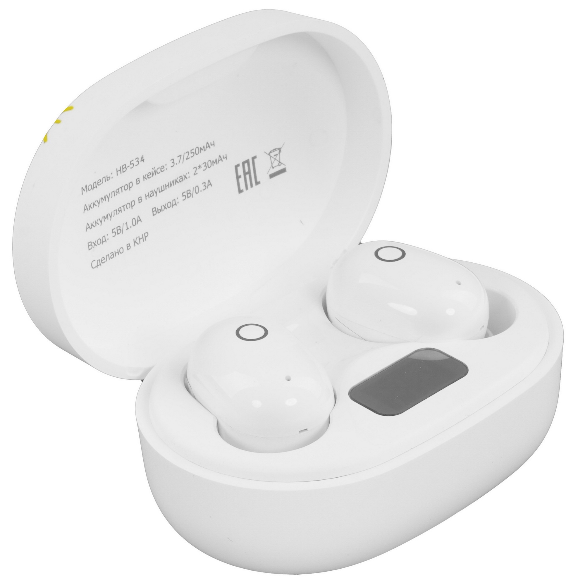 Наушники HARPER HB-534 bee (white)