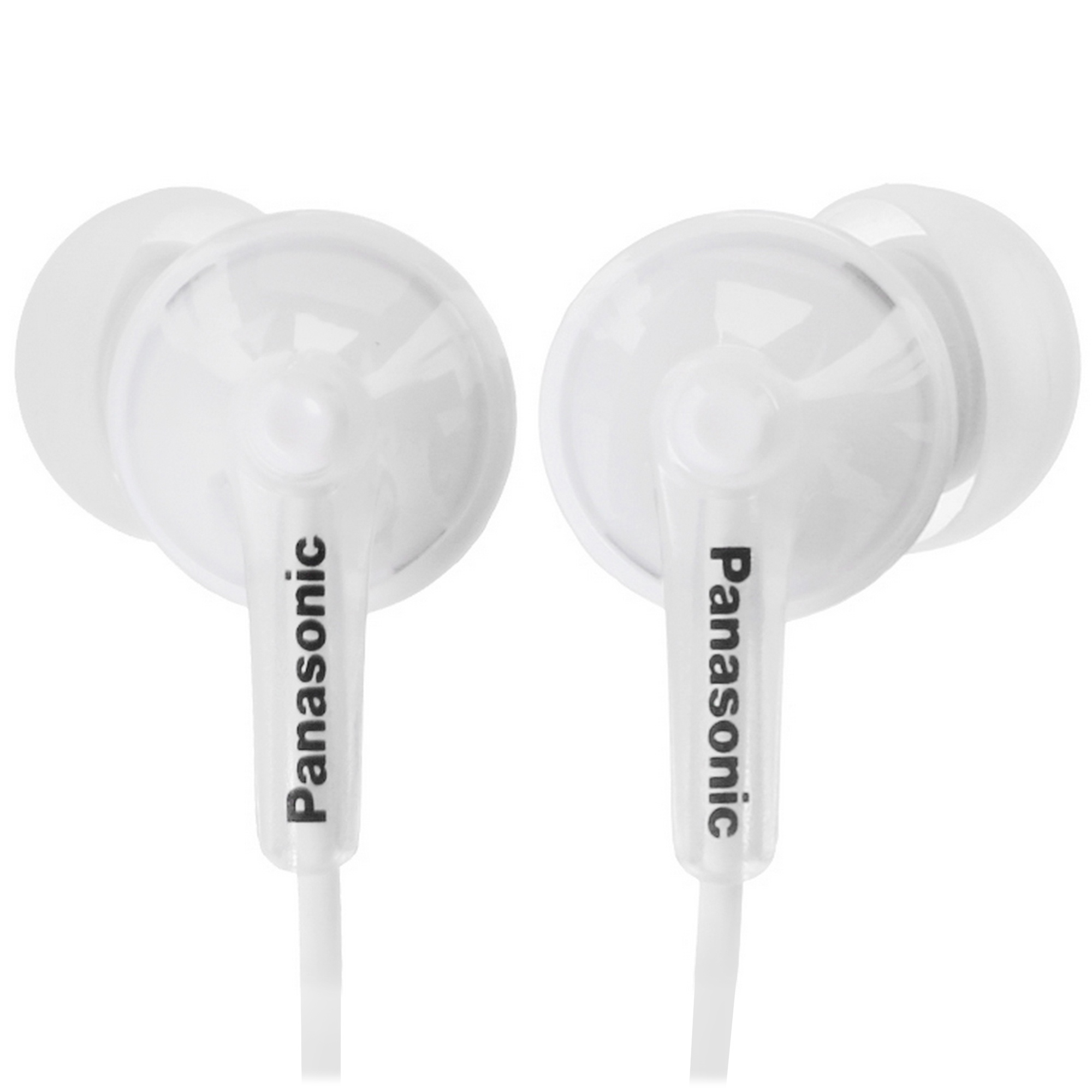 Наушники вкладыши Panasonic RP-HJE125E-W 1.1м белый проводные (в ушной раковине)