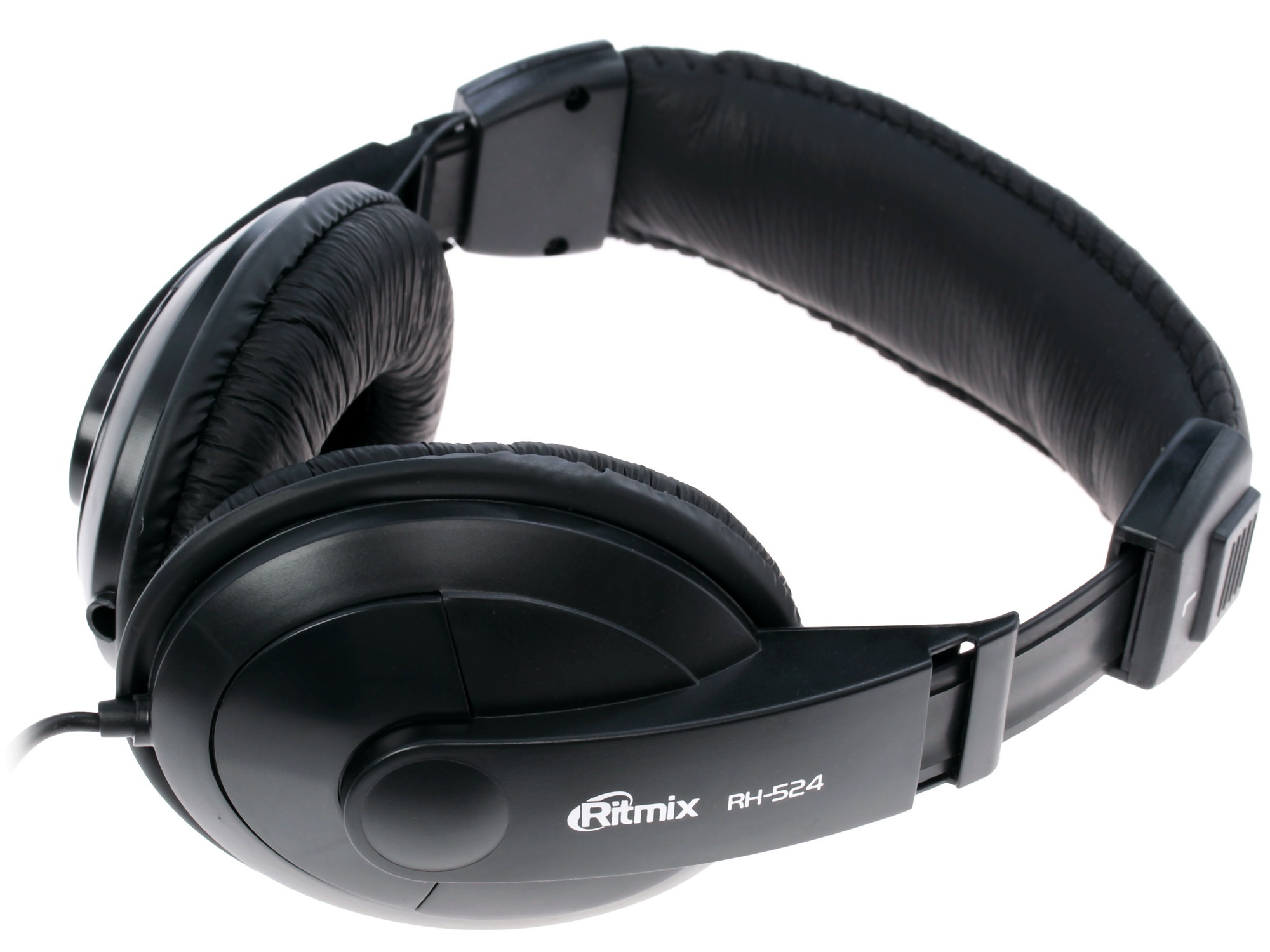 Наушники Ritmix RH-524, Black {Домашние наушники закрытого типа}