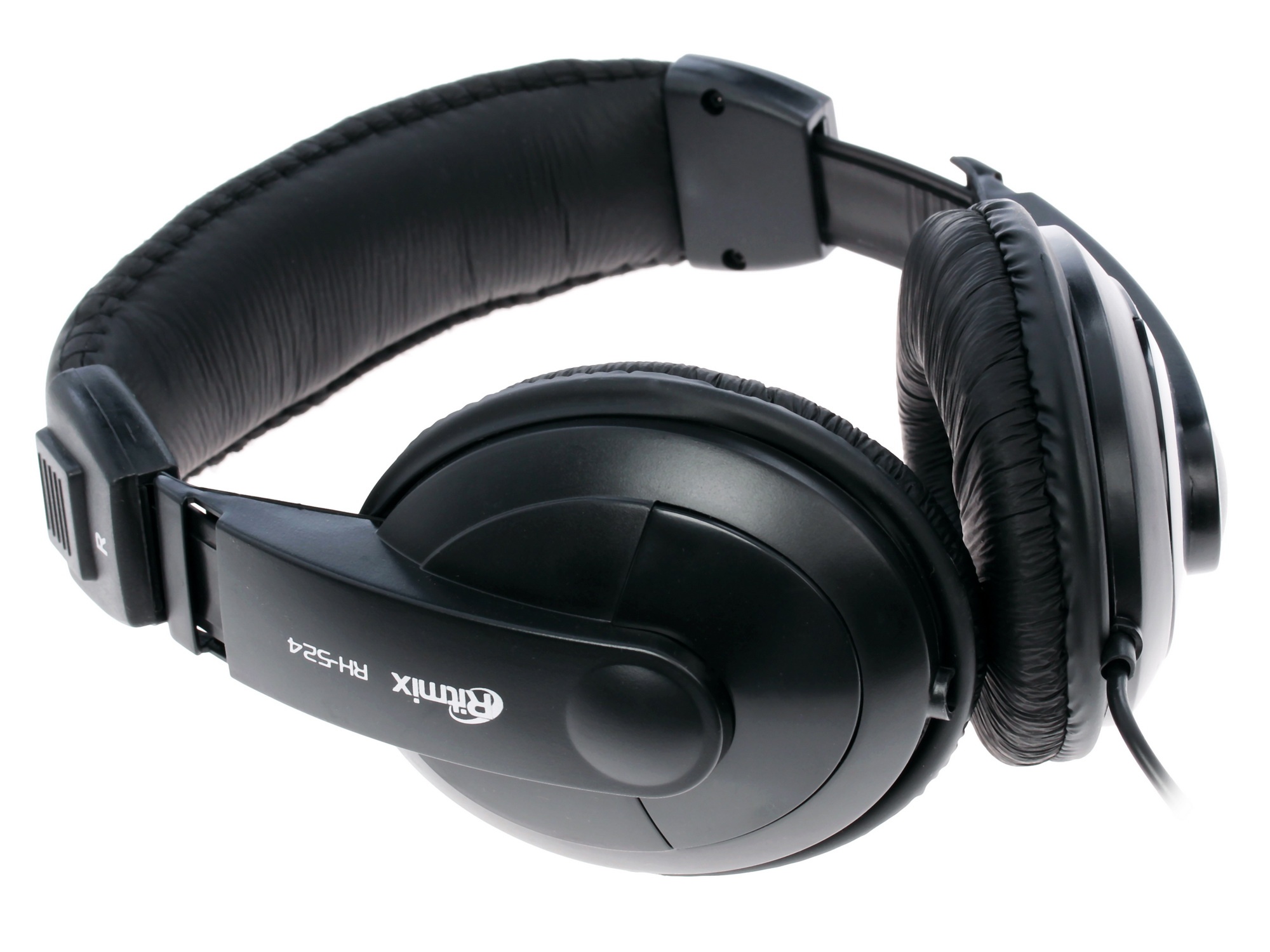 Наушники Ritmix RH-524, Black {Домашние наушники закрытого типа}