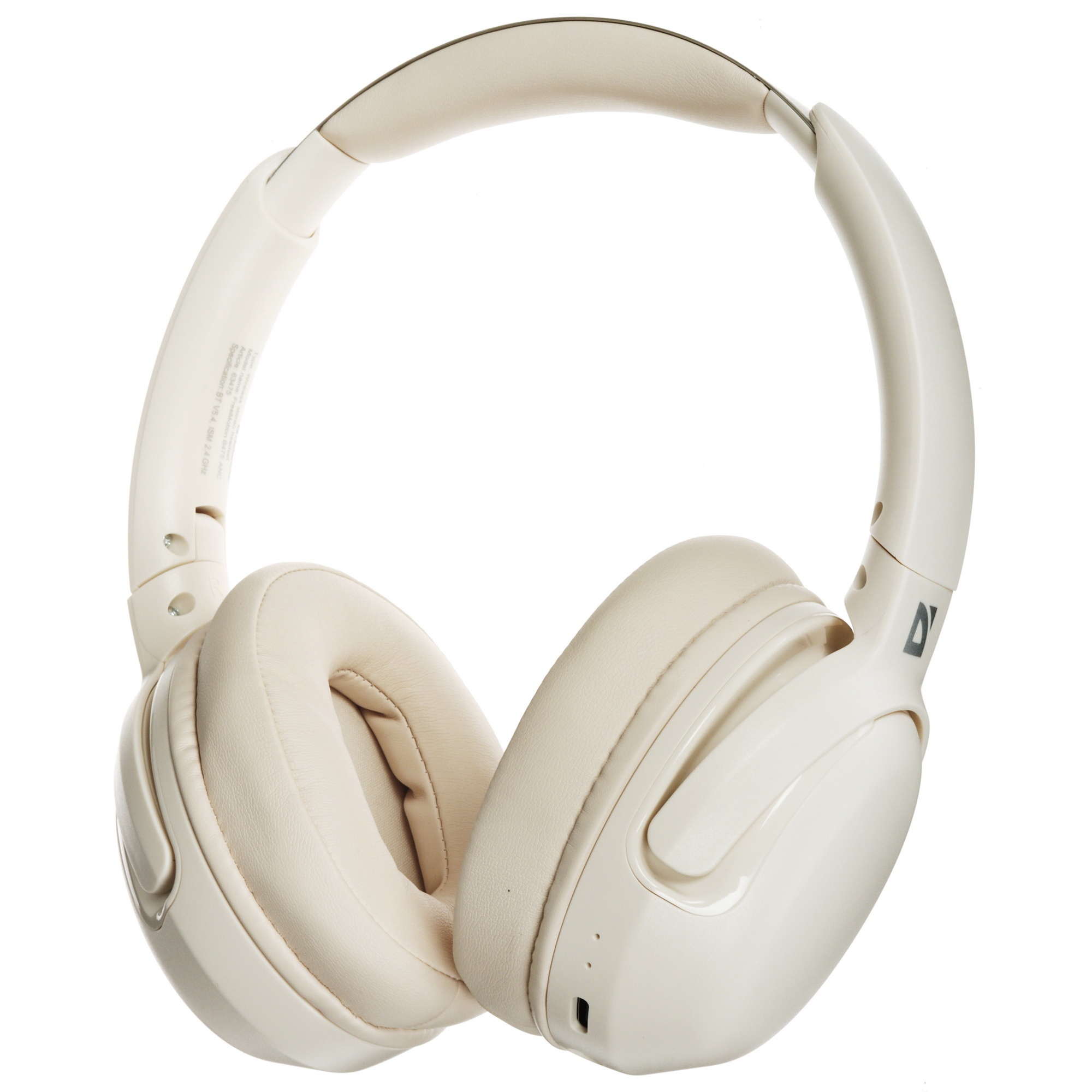 Гарнитура беспроводная DEFENDER (63475) FreeMotion B475 ANC бежевый, ANC, Bluetooth