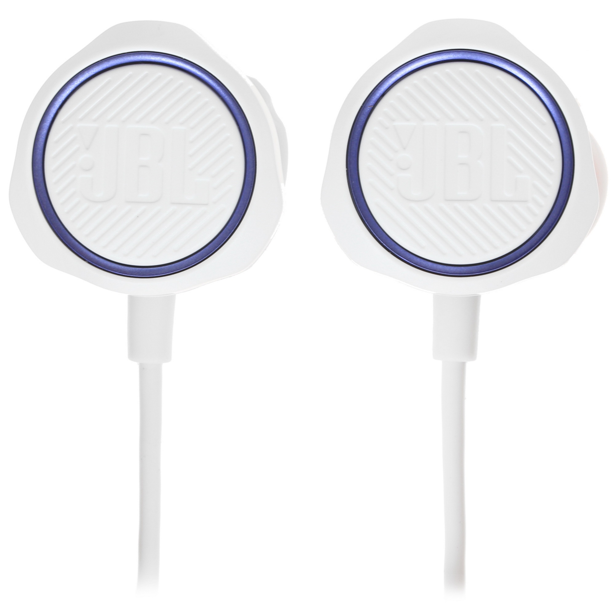 Наушники JBL Quantum 50  (накладные), белый Сопротивление 16 Ом, силиконовые вкладыши трех размеров,