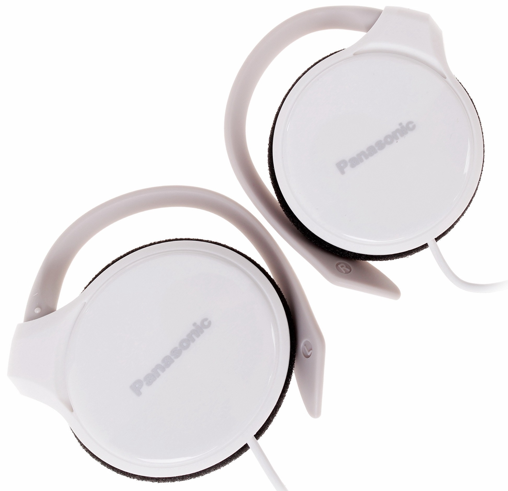 Наушники накладные Panasonic RP-HS46E-W 1.1м белый проводные (крепление за ухом)