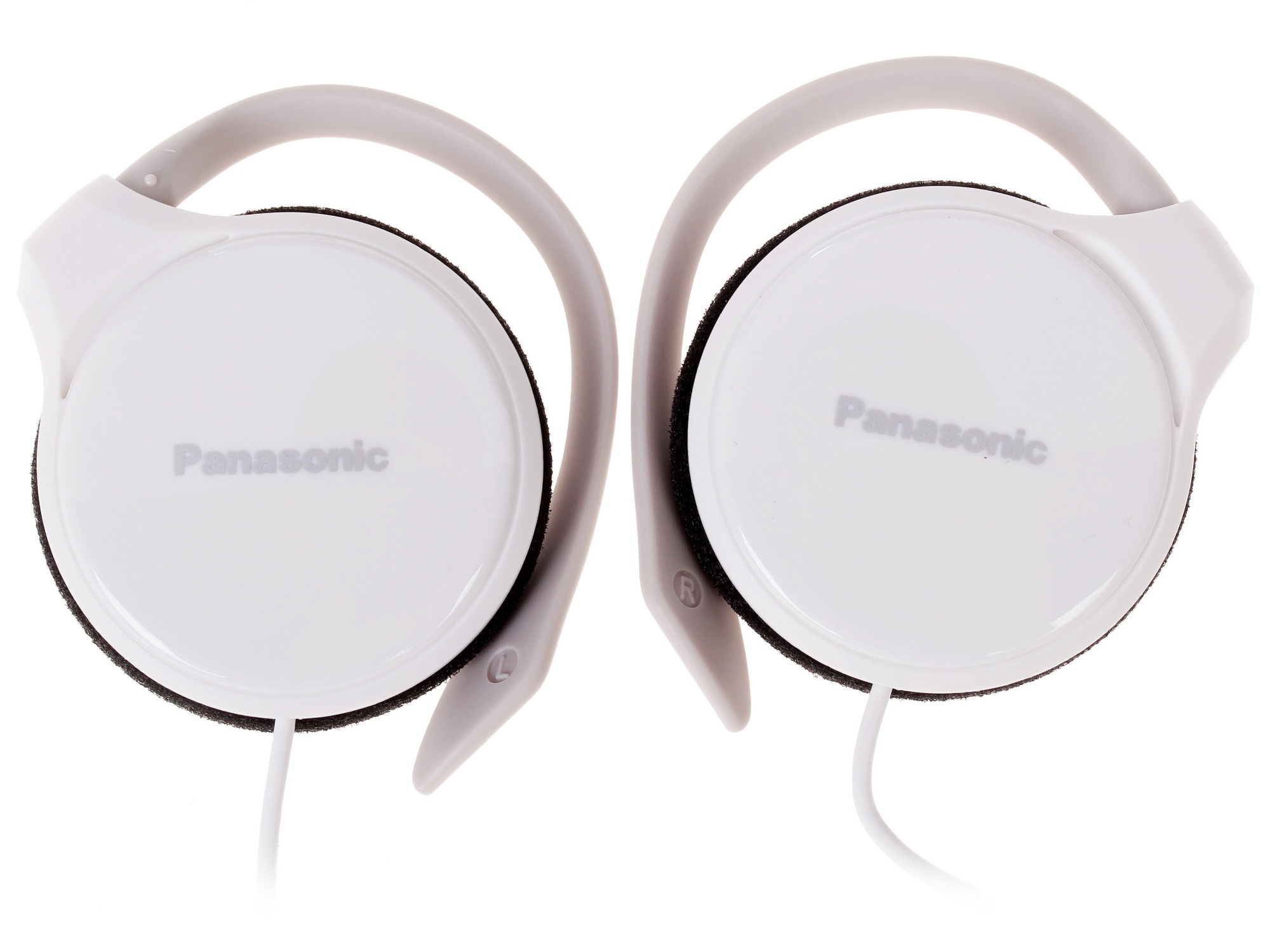 Наушники накладные Panasonic RP-HS46E-W 1.1м белый проводные (крепление за ухом)