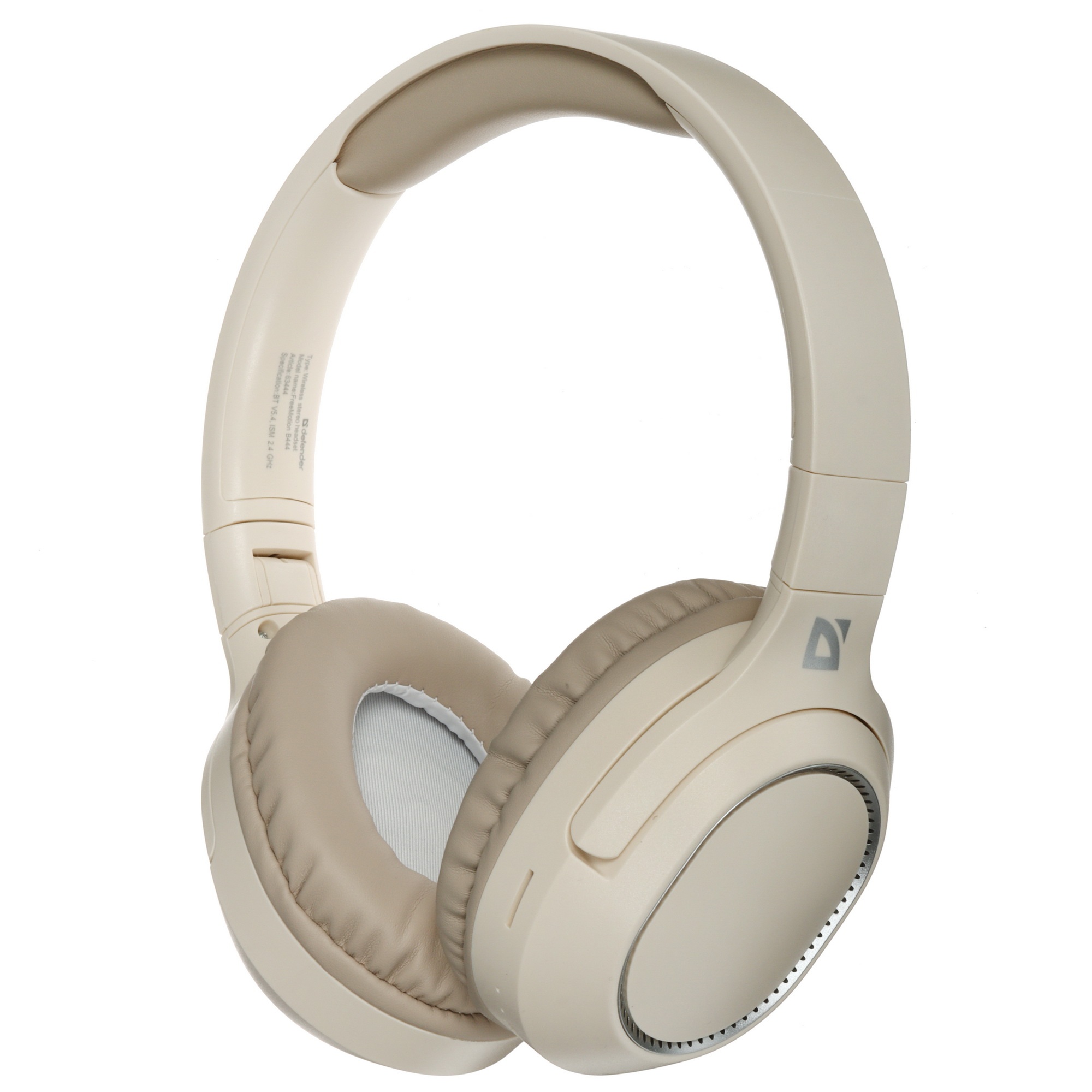 Гарнитура клавиатура DEFENDER (63444) FreeMotion B444 бежевый, микрофон, Bluetooth