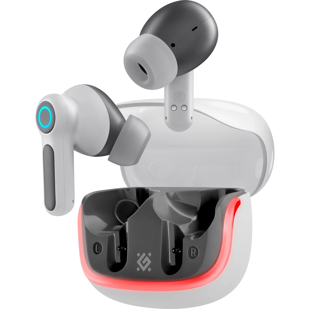 Беспроводная гарнитура DEFENDER (63290) CyberDots 290 белый