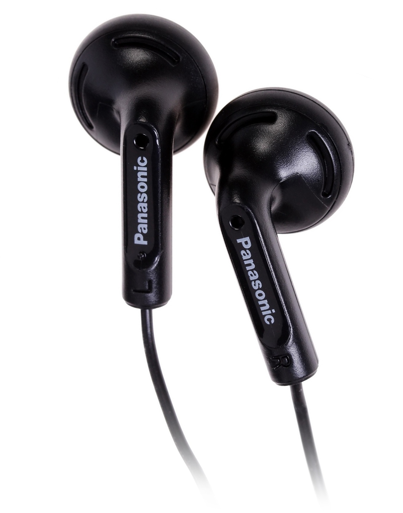 Наушники вкладыши Panasonic RP-HV094GU-K черный проводные (в ушной раковине)