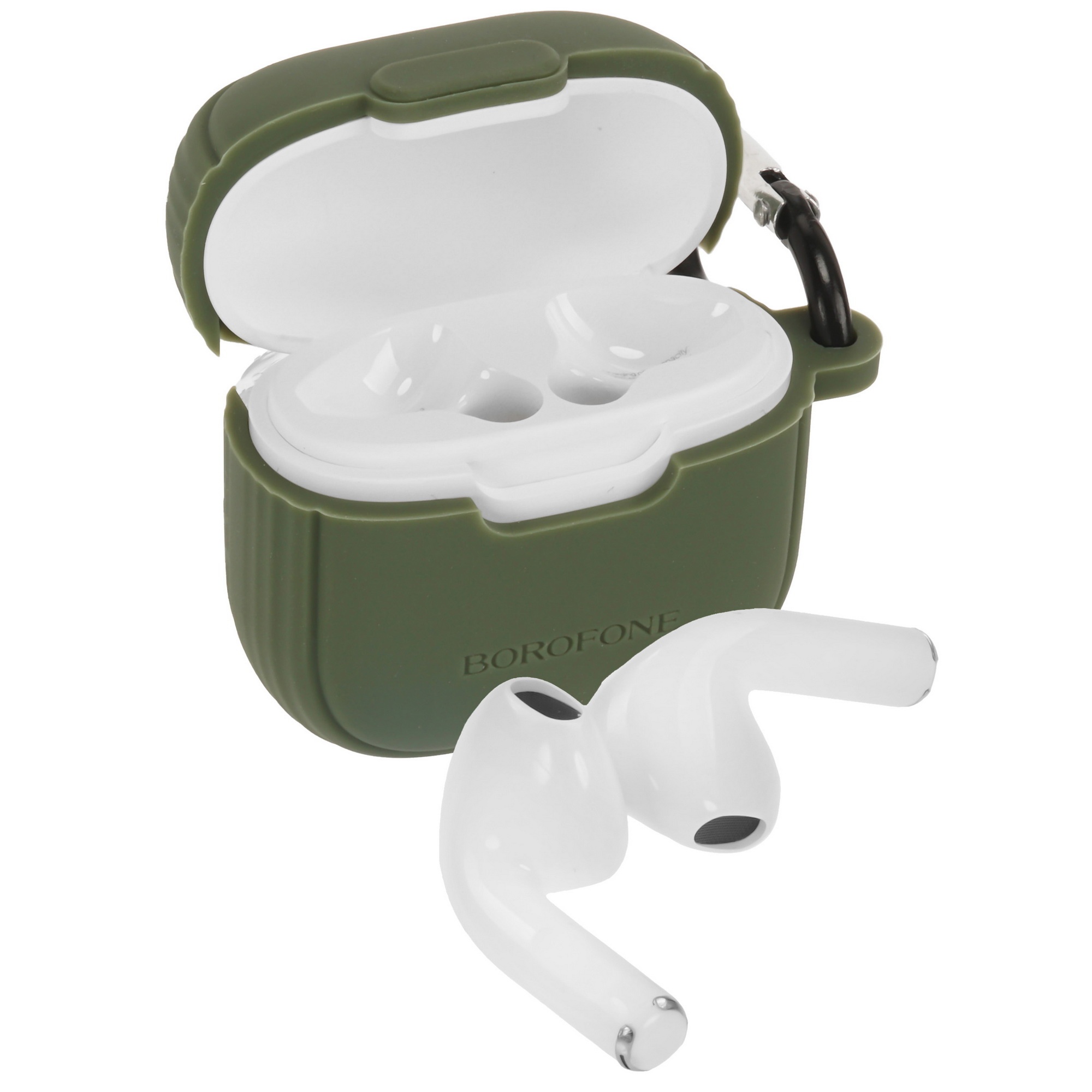 Наушники беспроводные BOROFONE (6974443389807) BW29 Charm TWS Forest Green