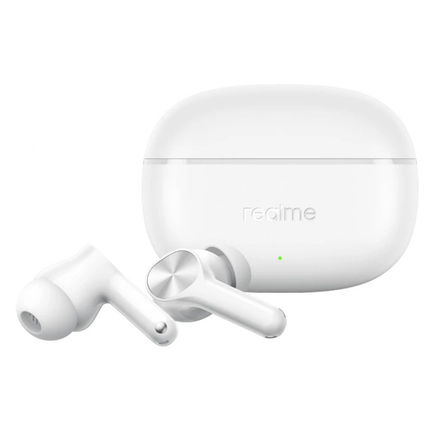 Гарнитура внутриканальные Realme Buds T200x белый беспроводные bluetooth в ушной раковине (694176446
