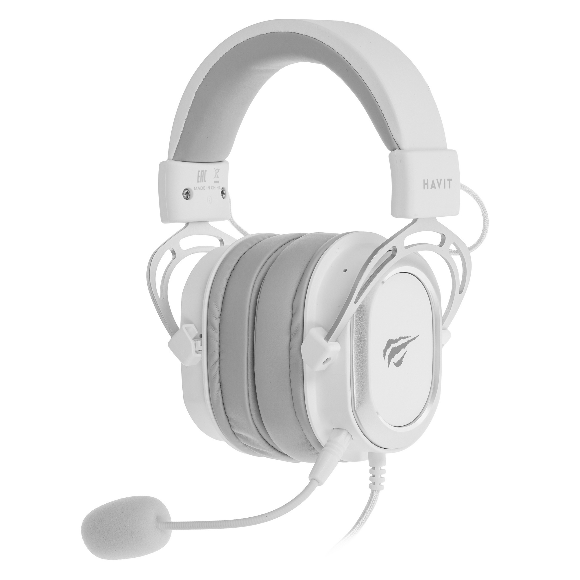 Наушники проводные Havit Wired earphone белый