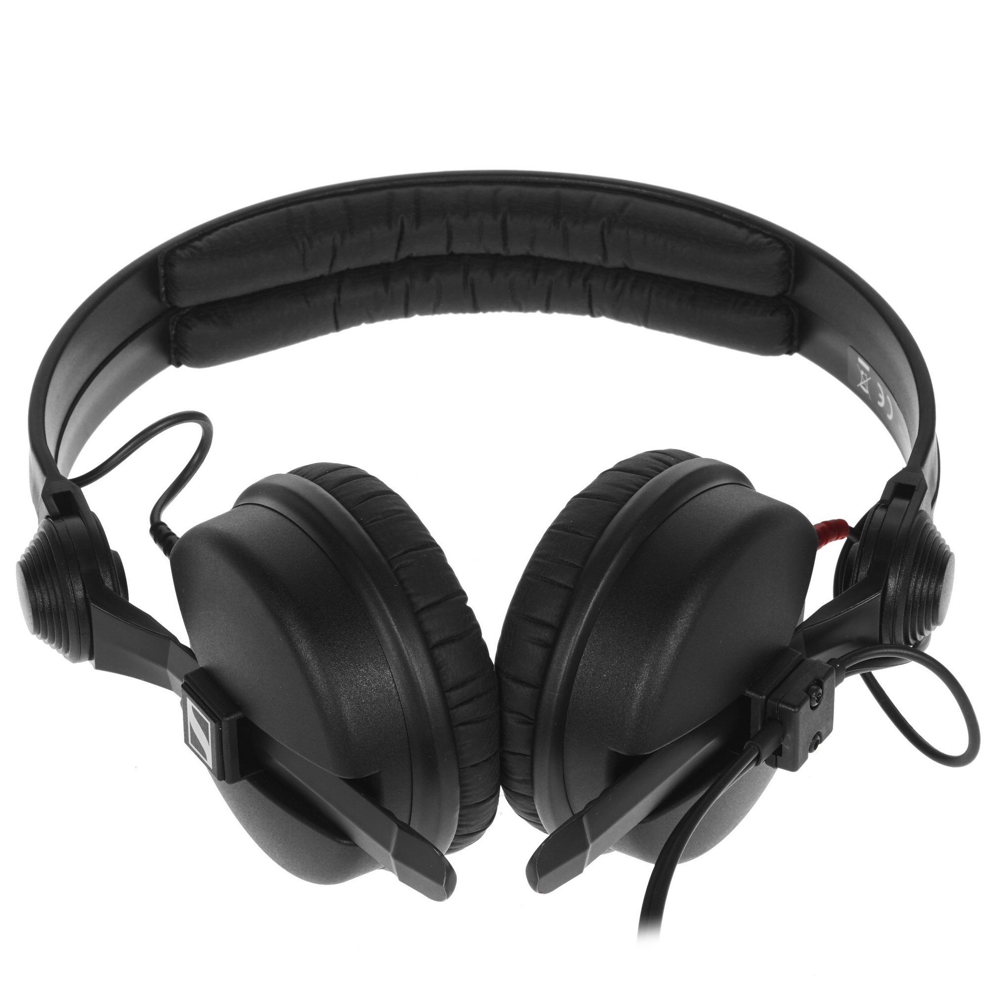 Наушники Sennheiser HD 25 накладные закрытые 16-22000Гц 1.5м отсоединяемый кабель 3.5мм/6.3мм 120дБ