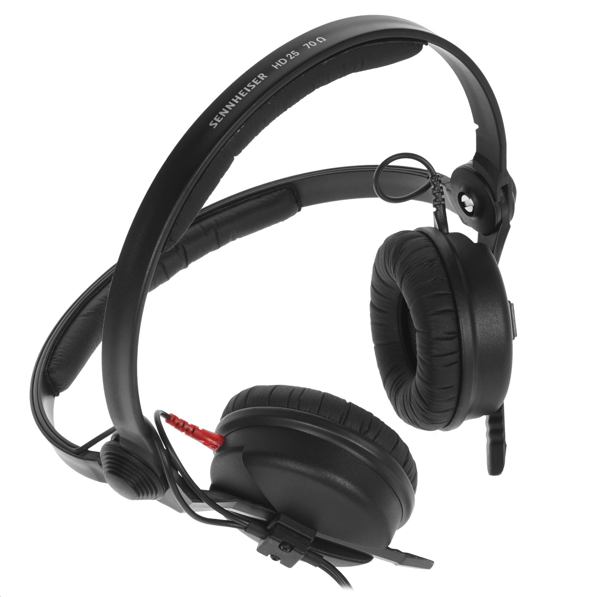 Наушники Sennheiser HD 25 накладные закрытые 16-22000Гц 1.5м отсоединяемый кабель 3.5мм/6.3мм 120дБ