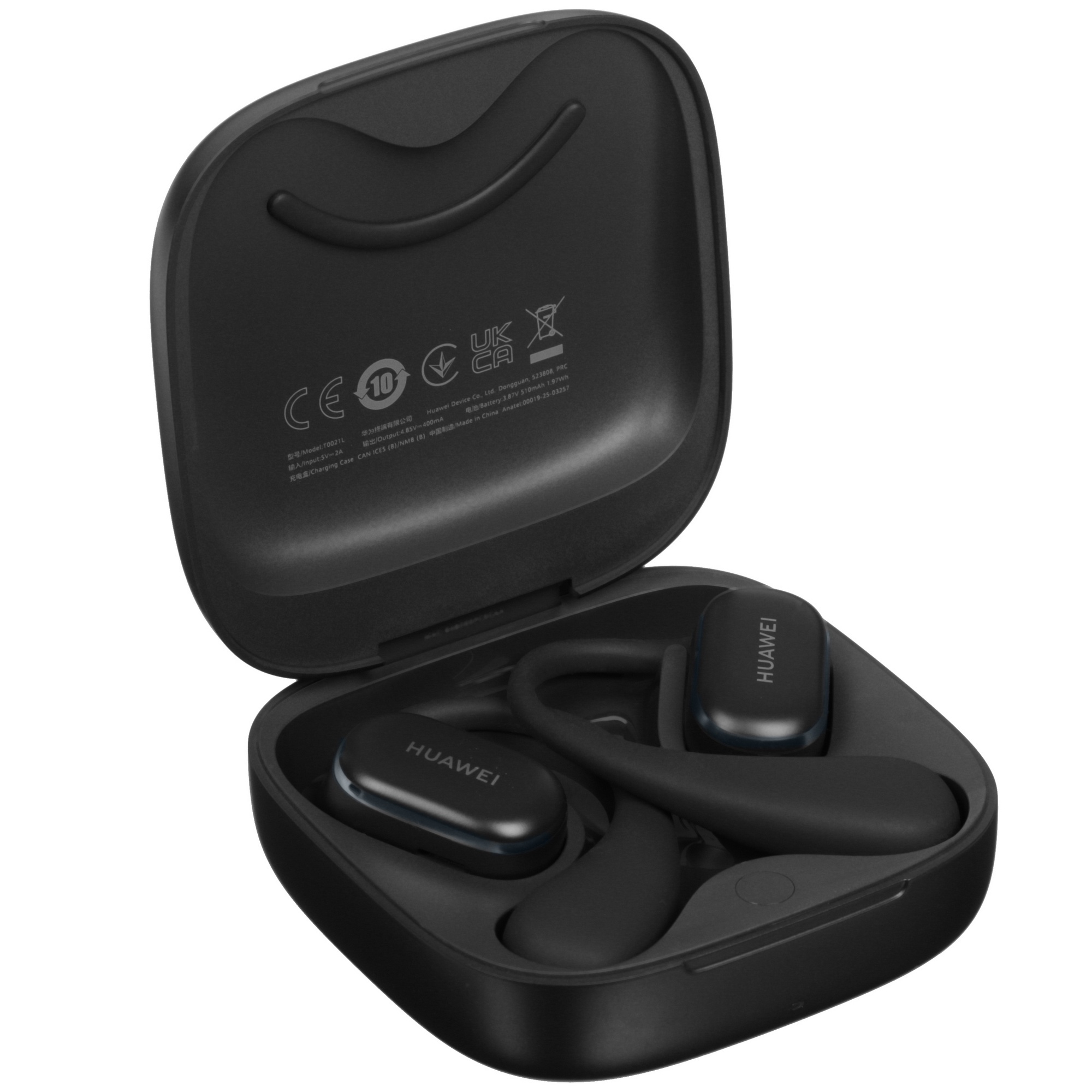 Наушники Huawei FreeArc Moose-T00, Bluetooth, накладные, черный 55038105