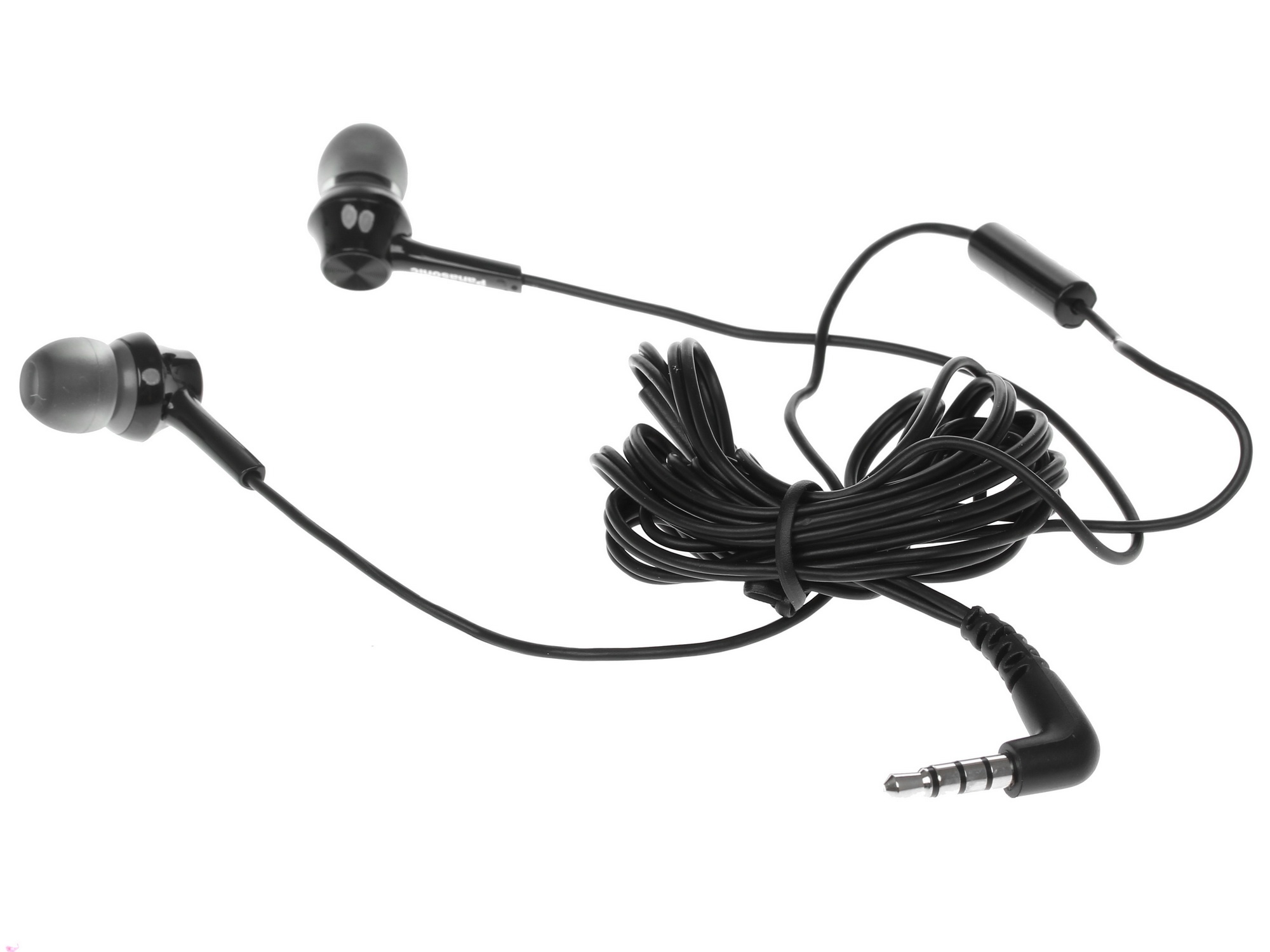 Наушники Panasonic RP-TCM115GCK  внутриканальные 10-24000Гц 1.2м 3.5мм 98дБ микрофон черные
