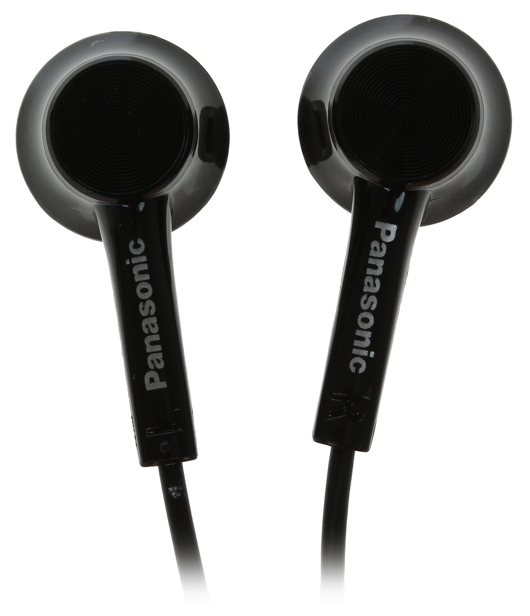 Наушники Panasonic RP-TCM115GCK  внутриканальные 10-24000Гц 1.2м 3.5мм 98дБ микрофон черные
