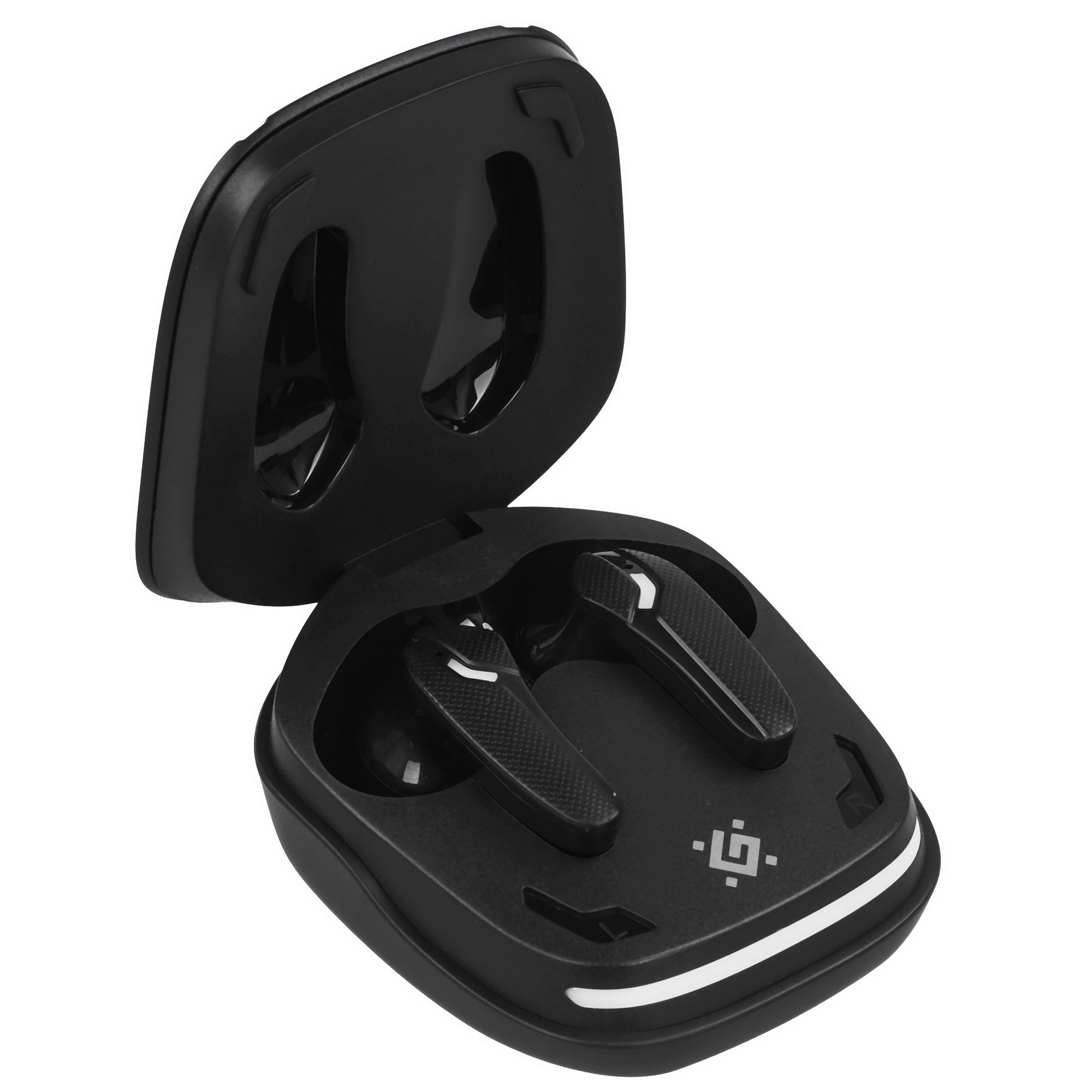 Гарнитура беспроводная DEFENDER (63285) CyberDots 285 черный, игровые TWS, Bluetooth