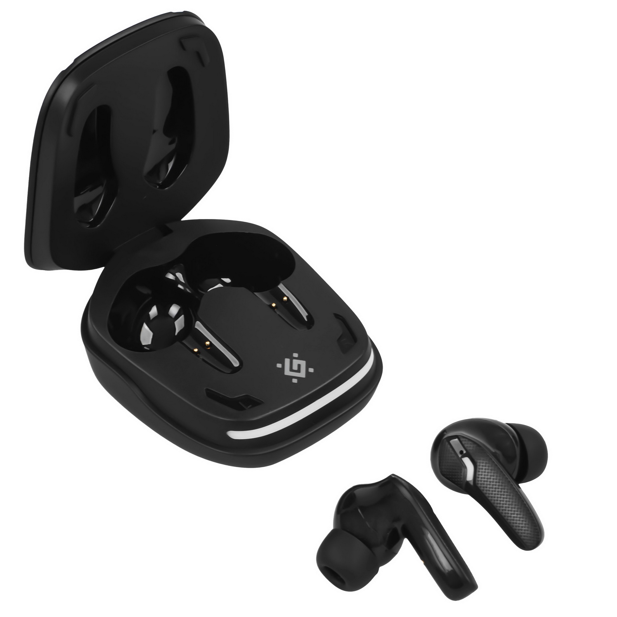 Гарнитура беспроводная DEFENDER (63285) CyberDots 285 черный, игровые TWS, Bluetooth