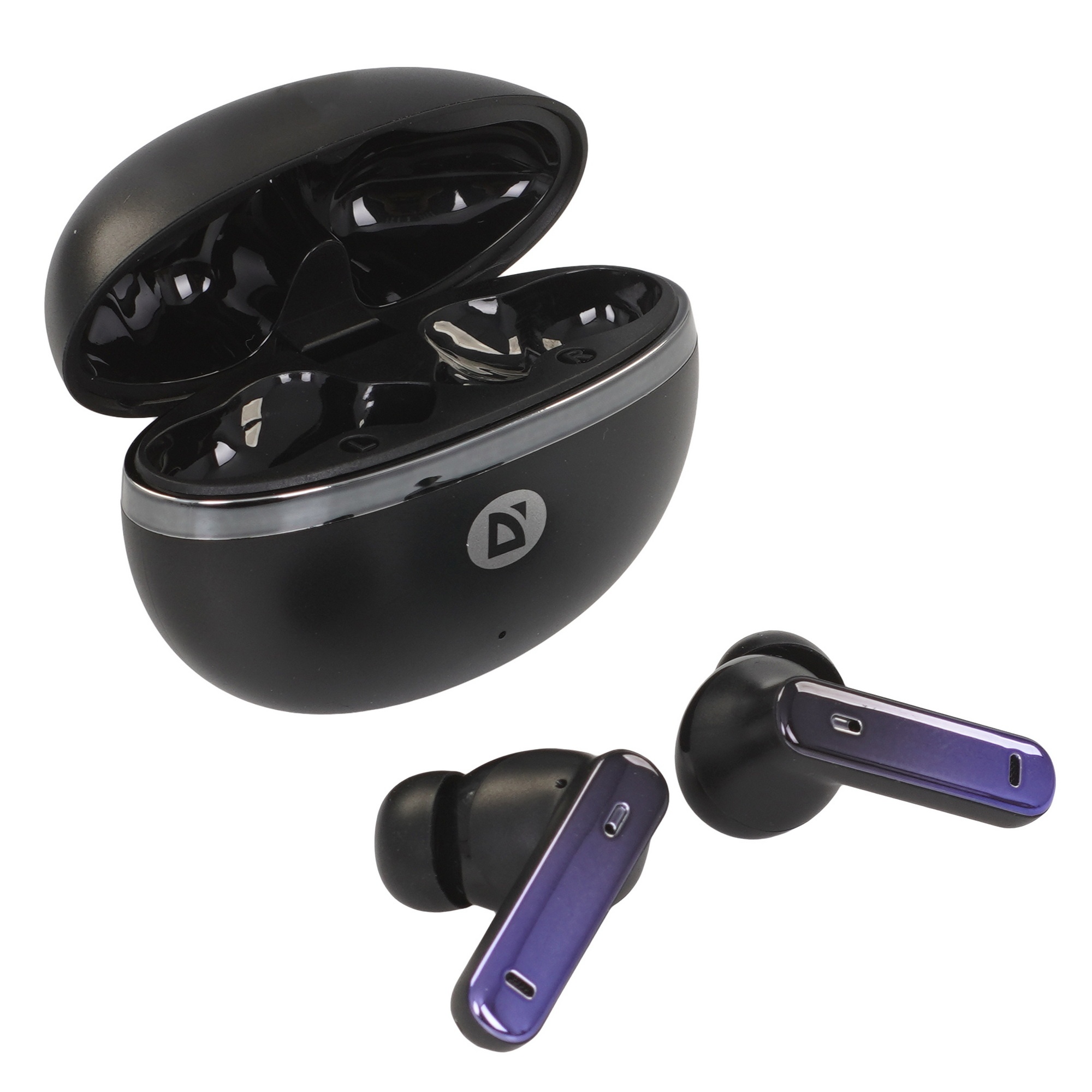 Беспроводная гарнитура DEFENDER (63965) Twins 965 Черный, TWS, Bluetooth, ANC