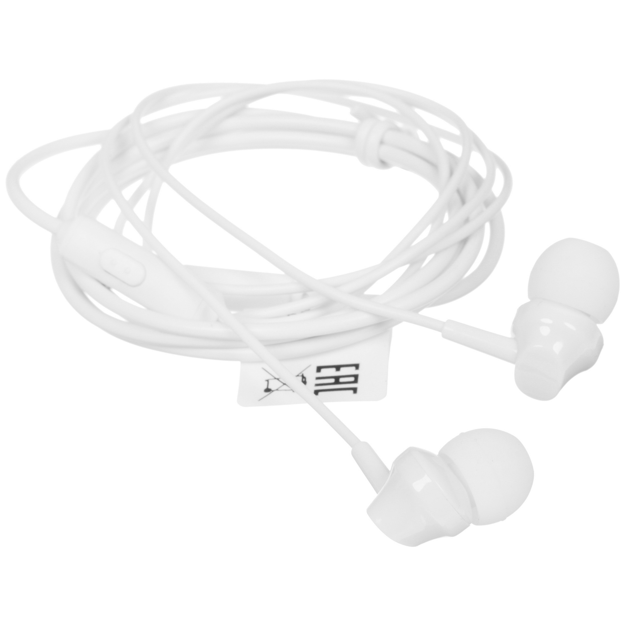 Проводные наушники-вставки с микрофоном Hoco M14 White