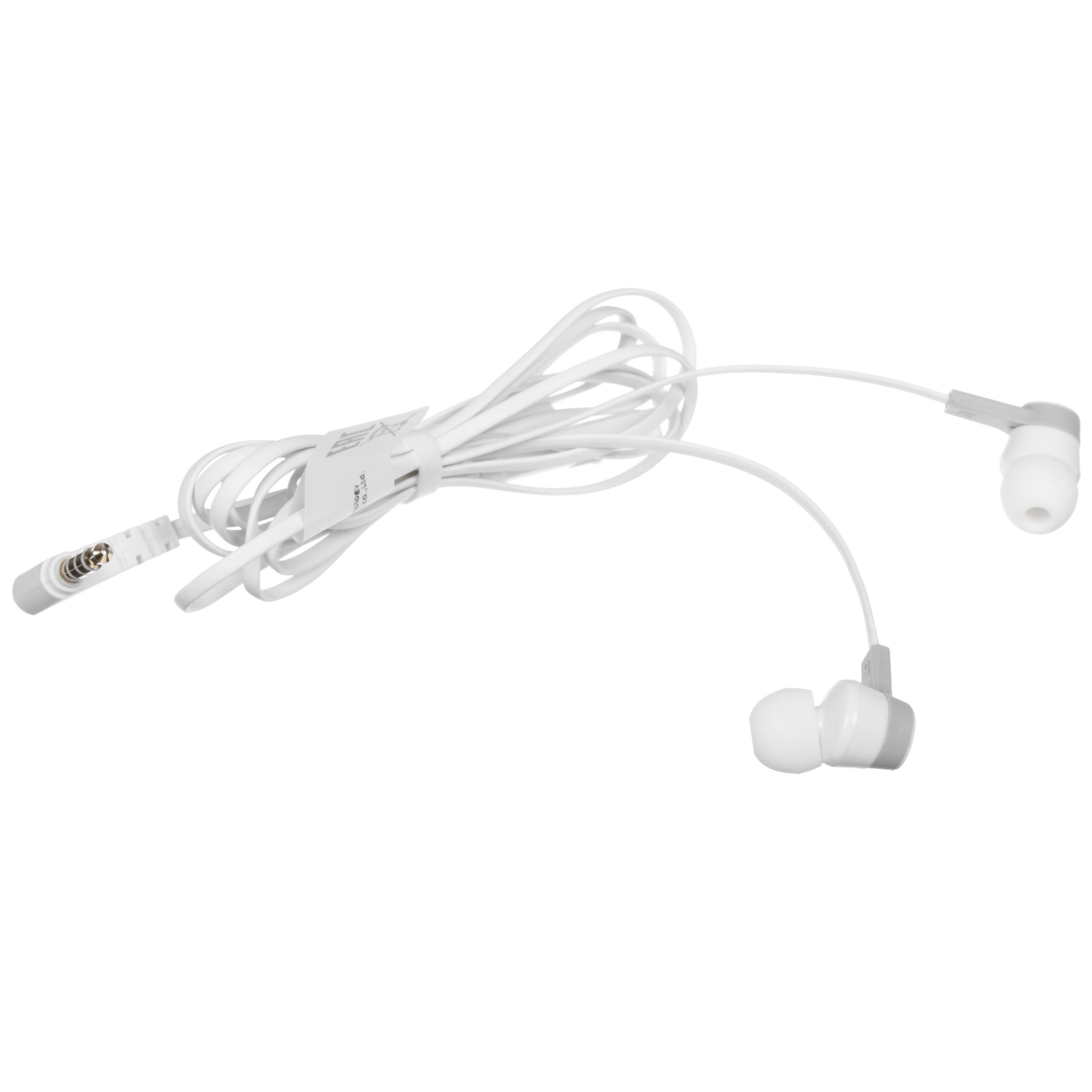 Наушники + микрофон HOCO M86/ Кнопка ответа/ 1.2м/ 3.5 mm jack/ White