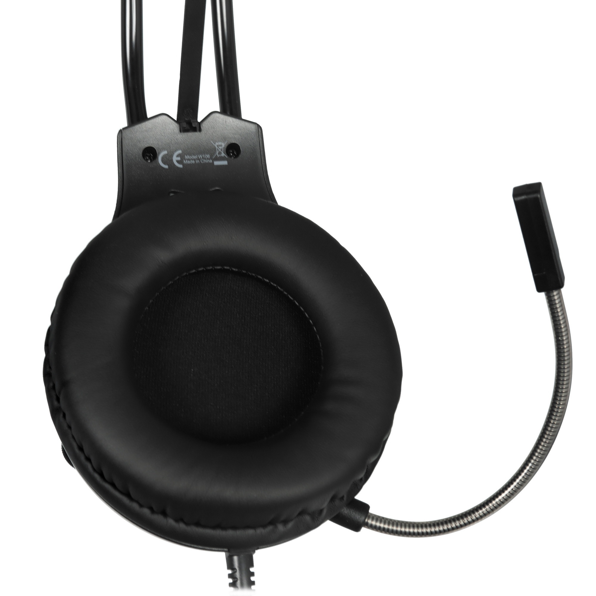 Наушники проводные HOCO (6931474789297) W106 Black