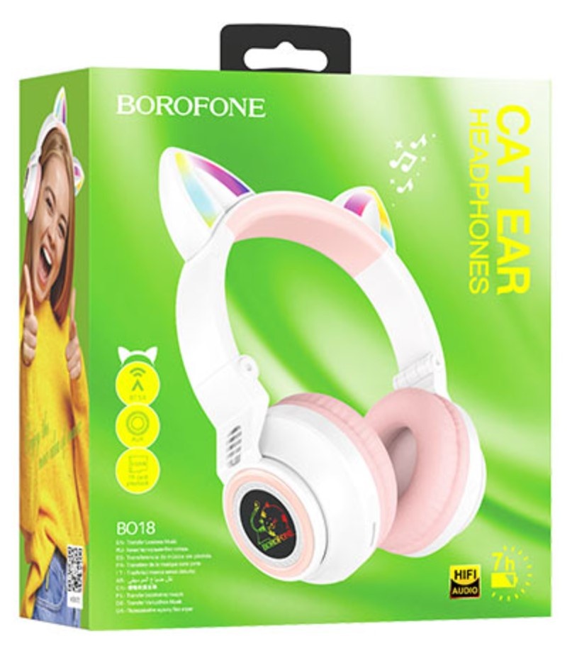 Беспроводные наушники BOROFONE (6974443384956) BO18 White
