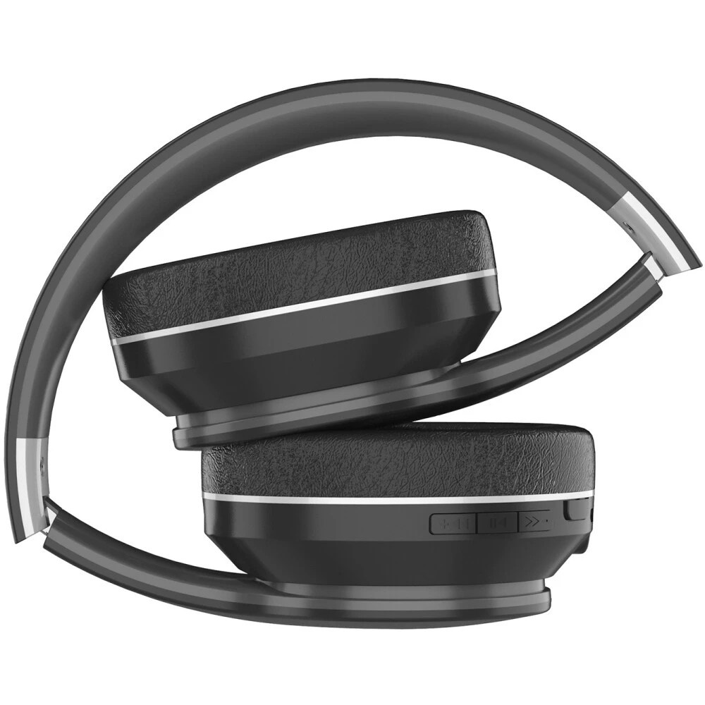 Гарнитура накладные Digma BT-19 ANC черный беспроводные bluetooth оголовье