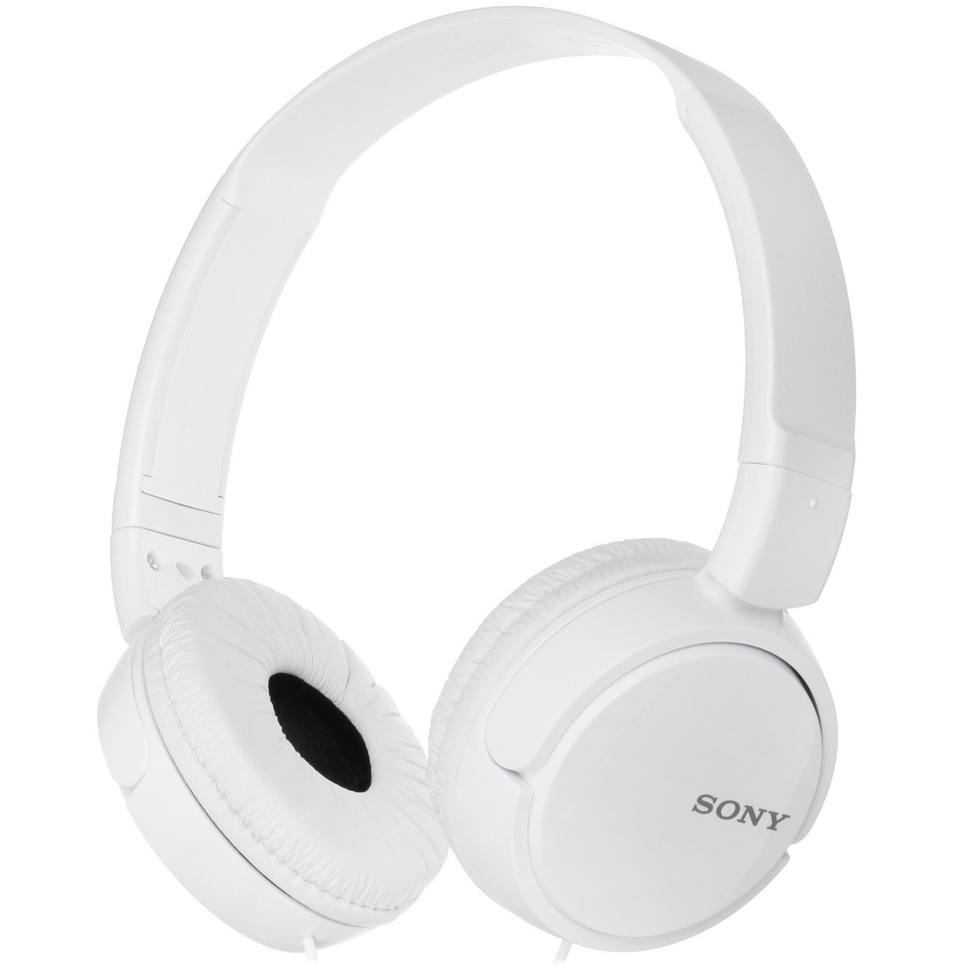 Гарнитура мониторы Sony MDRZX110APW.CE7 1.2м белый проводные (оголовье)